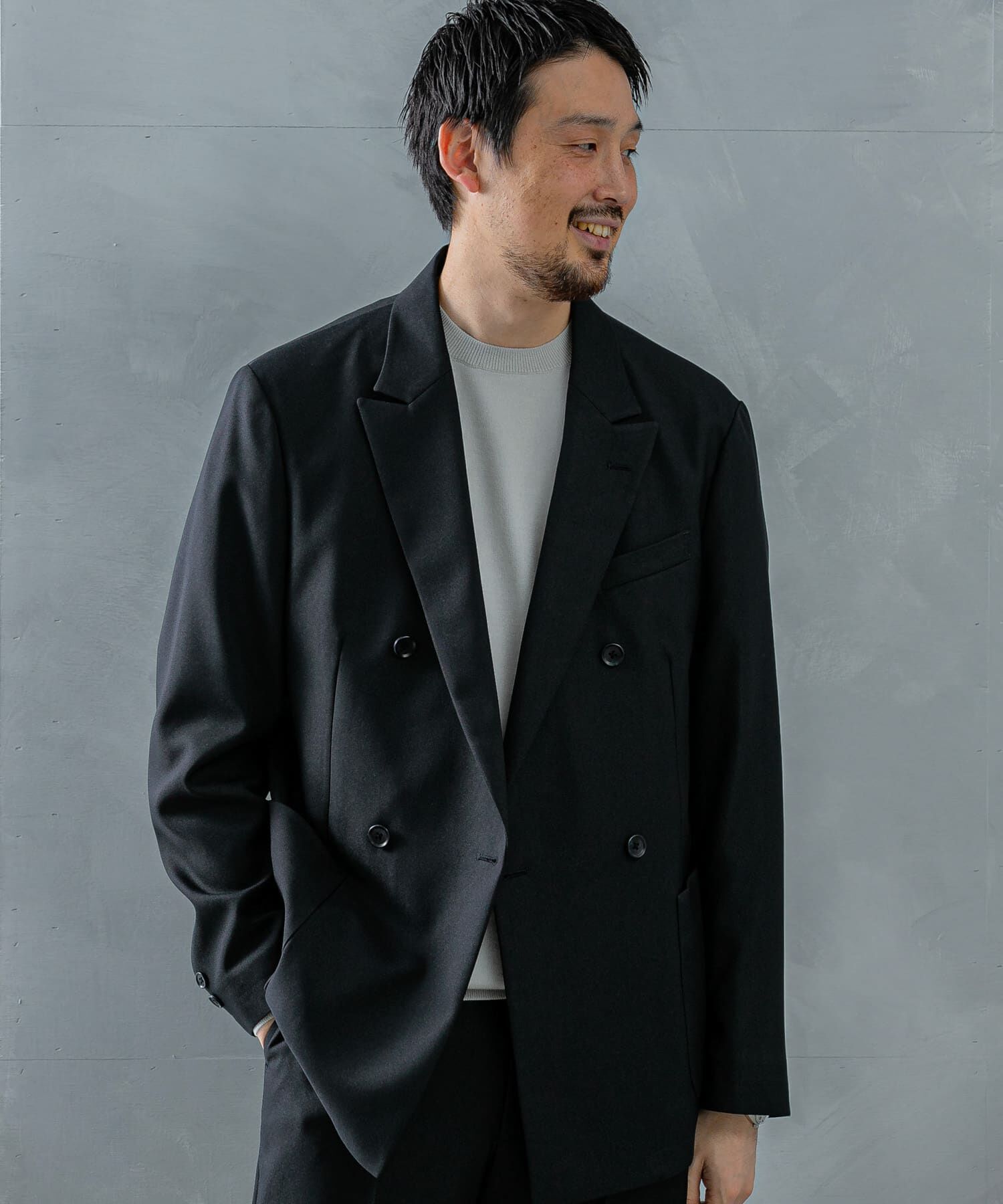 URBAN RESEARCH DOORS「LIFE STYLE TAILOR　ウールライクツイルコンフォータブルW ジャケット」|その他|