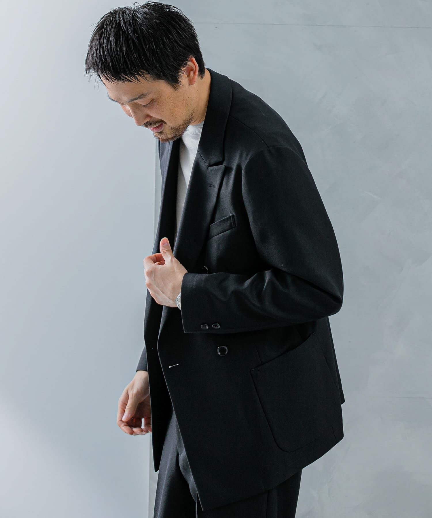 URBAN RESEARCH DOORS「LIFE STYLE TAILOR　ウールライクツイルコンフォータブルW ジャケット」|その他|