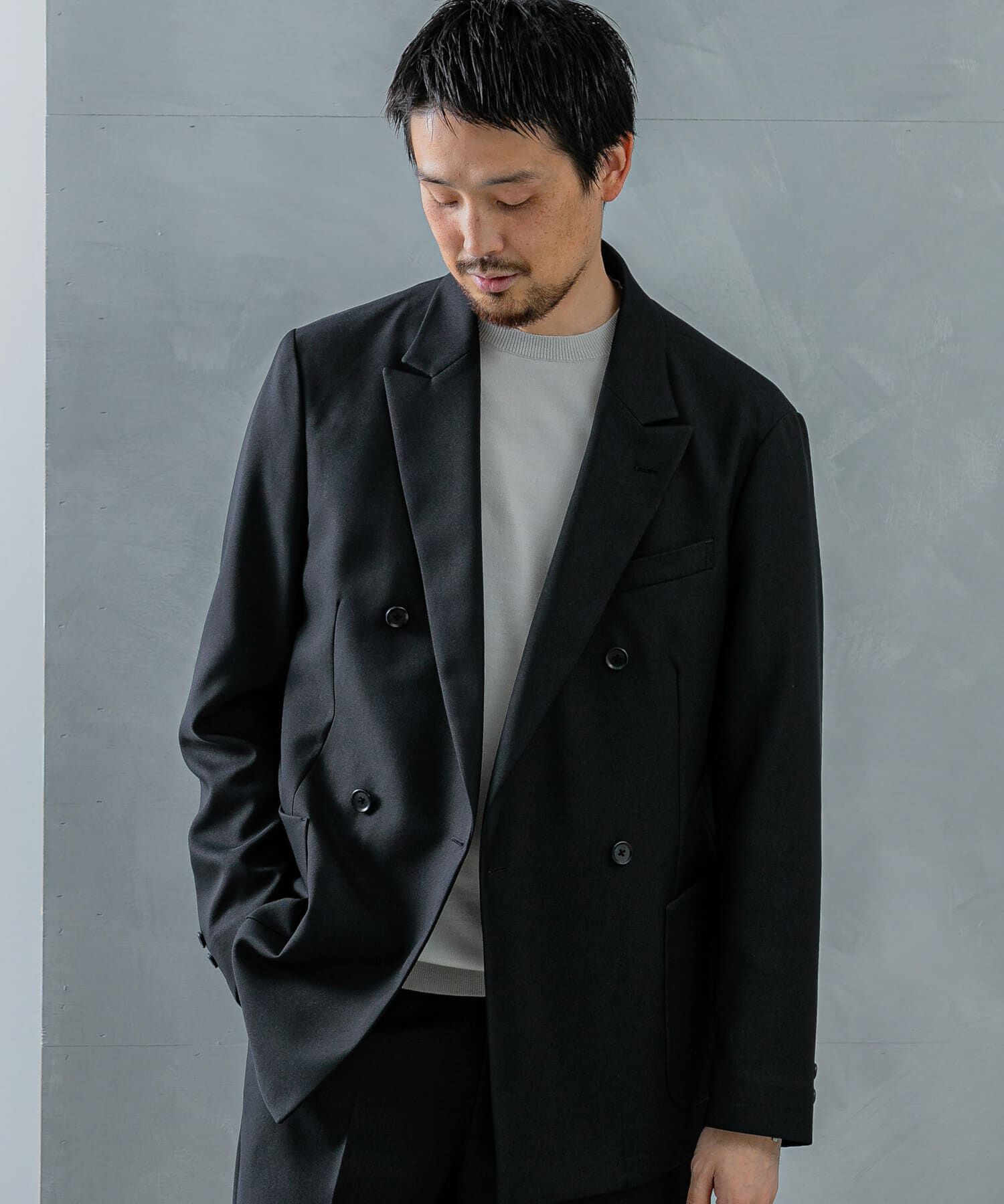 URBAN RESEARCH DOORS「LIFE STYLE TAILOR　ウールライクツイルコンフォータブルW ジャケット」|その他|