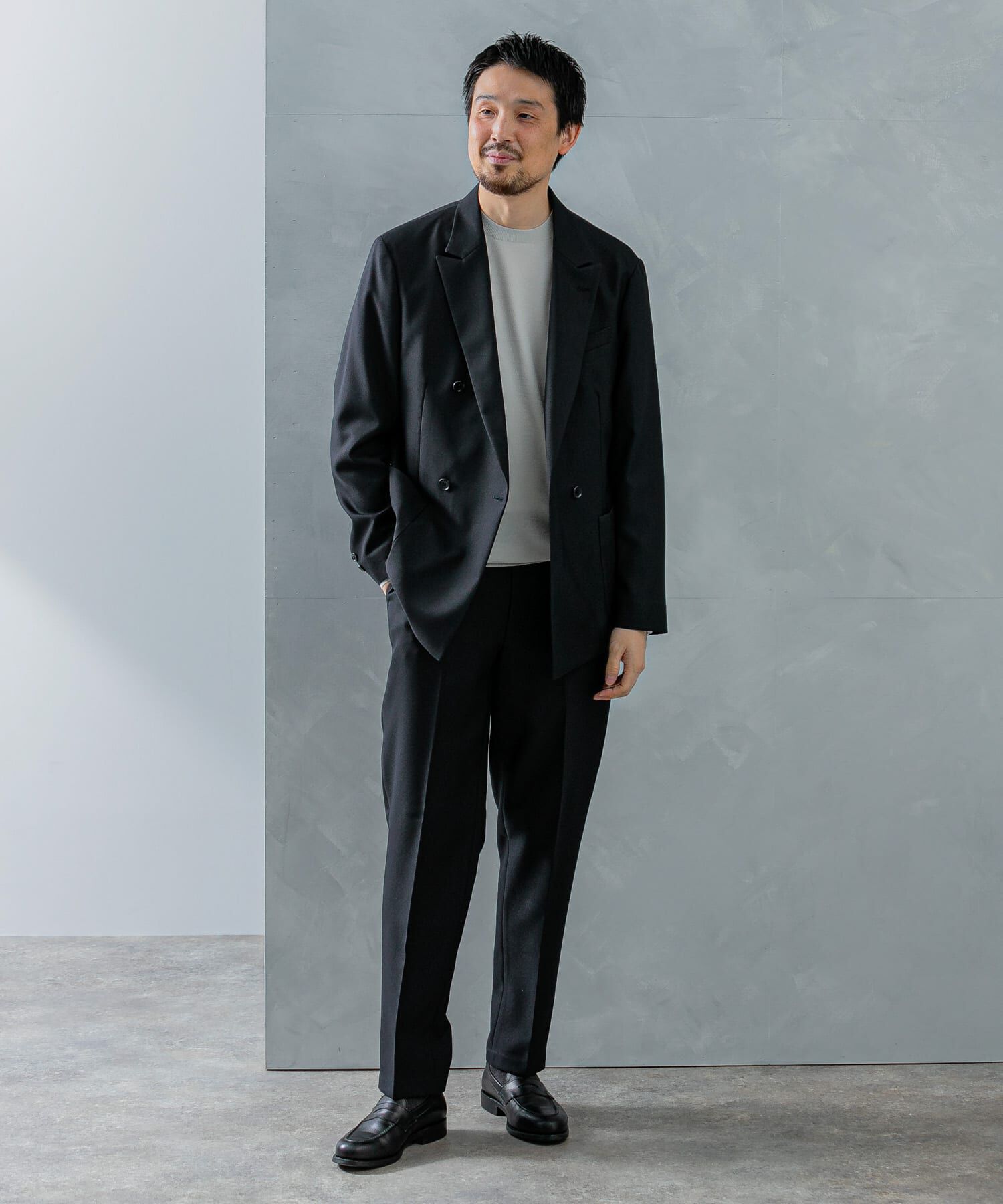 URBAN RESEARCH DOORS「LIFE STYLE TAILOR　ウールライクツイルコンフォータブルW ジャケット」|その他|