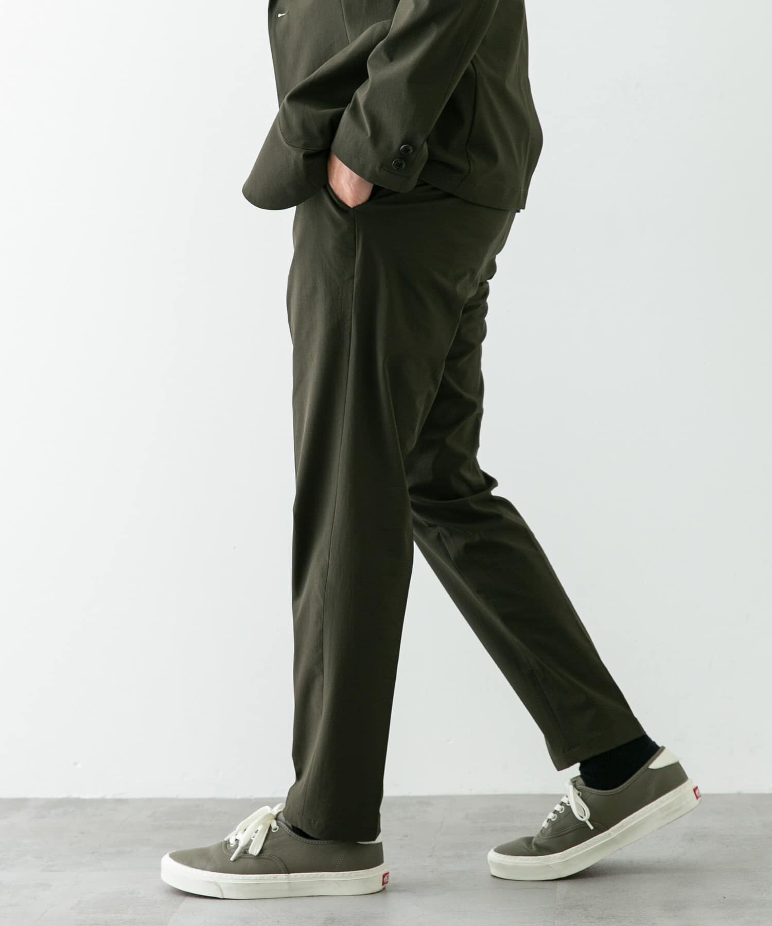 URBAN RESEARCH DOORS「『ｲｰｼﾞｰｹｱ』LIFE STYLE TAILOR ﾘｯﾌﾟｽﾄｯﾌﾟﾅｲﾛﾝｽﾄﾚｯﾁ 」|スラックス|