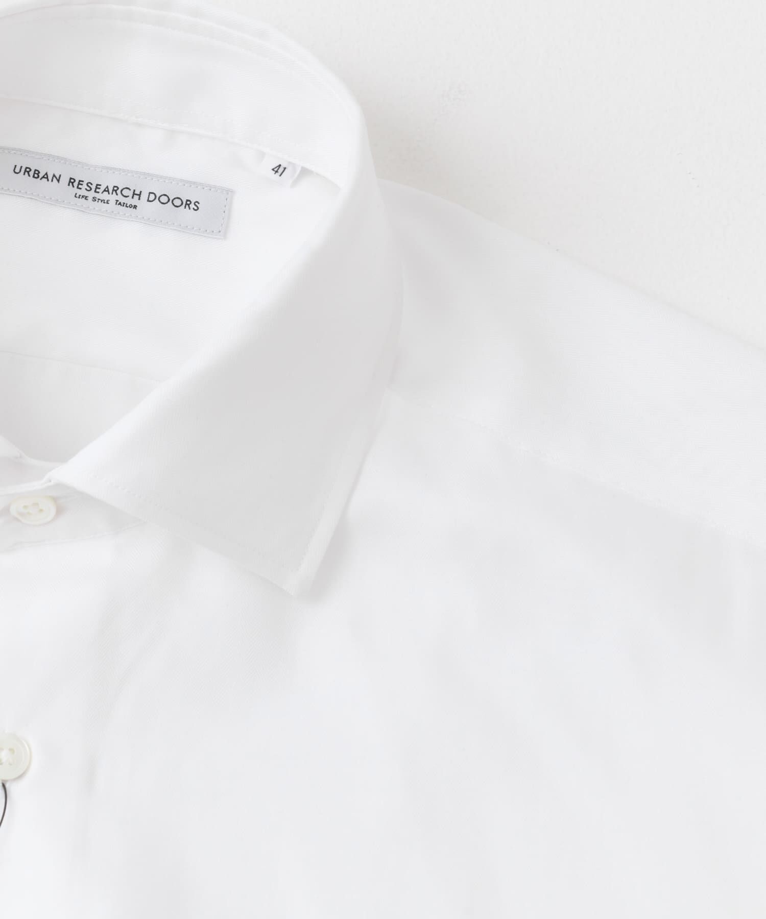 URBAN RESEARCH DOORS「LIFE STYLE TAILOR　セミワイド半袖シャツ」|シャツ・ブラウス|