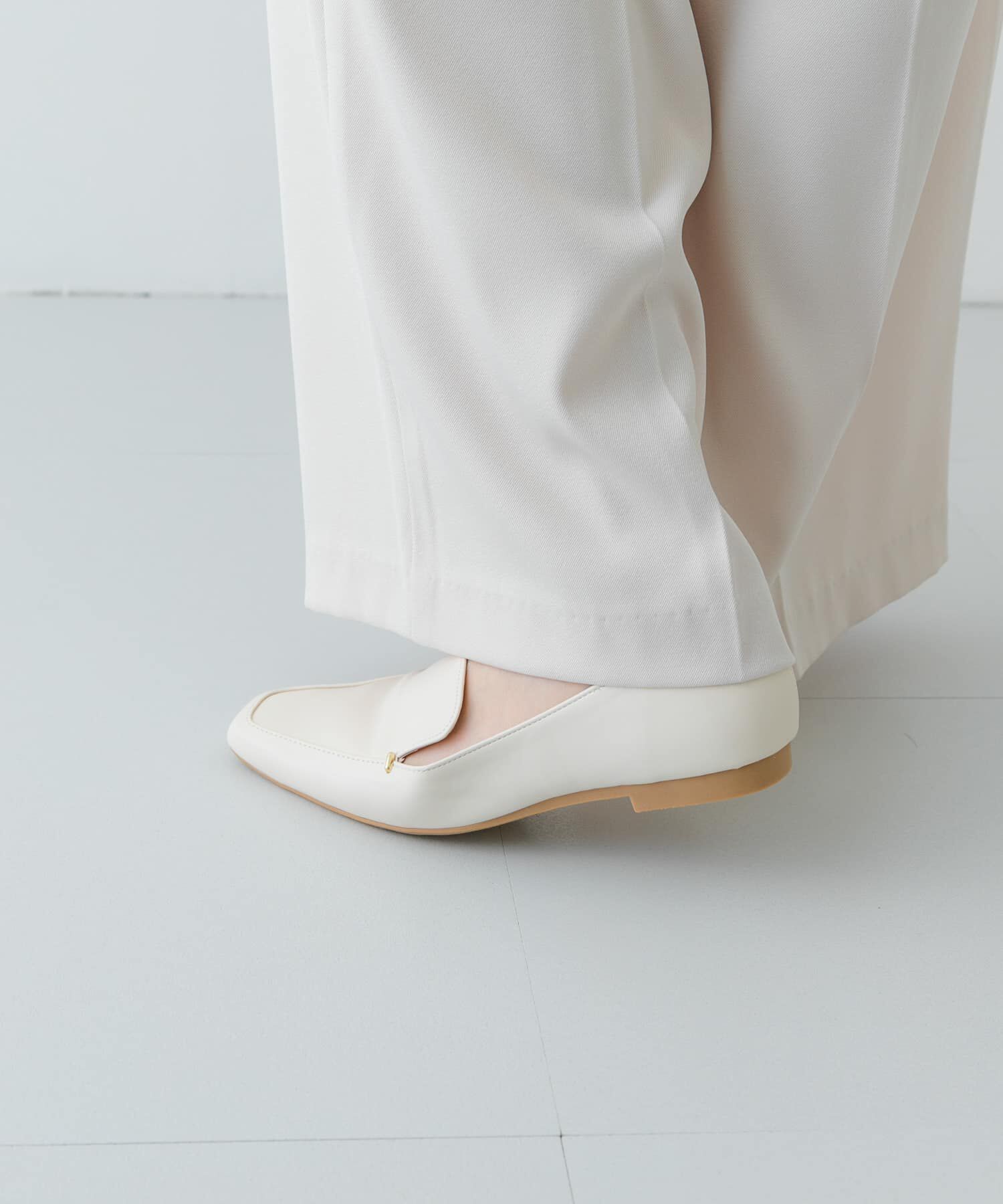 RODE SKO「『MADE IN JAPAN』スクエアトゥプチメタルローファー」|ローファー|