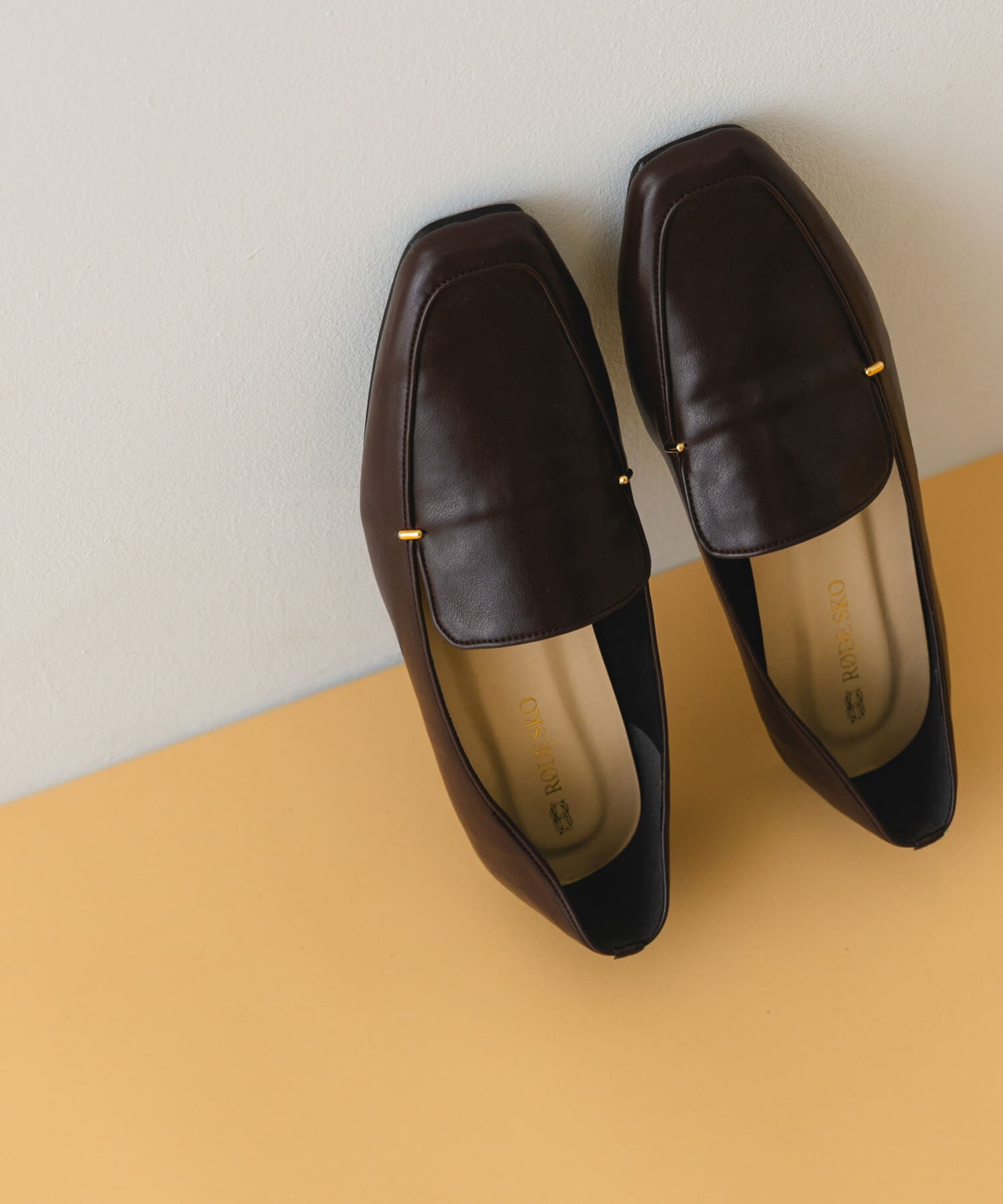 RODE SKO「『MADE IN JAPAN』スクエアトゥプチメタルローファー」|ローファー|