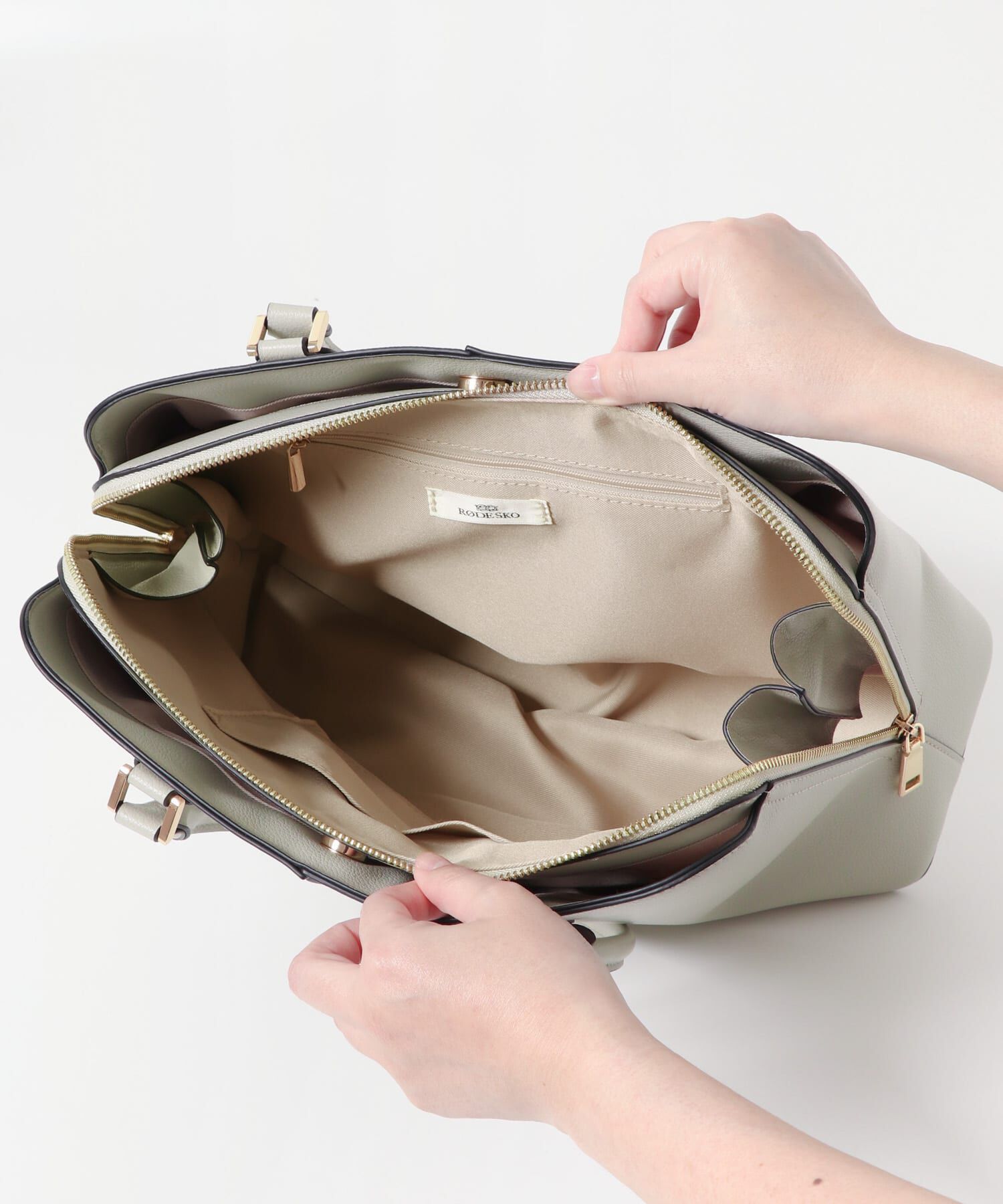 RODE SKO「センターステッチトートバッグ」|トートバッグ|