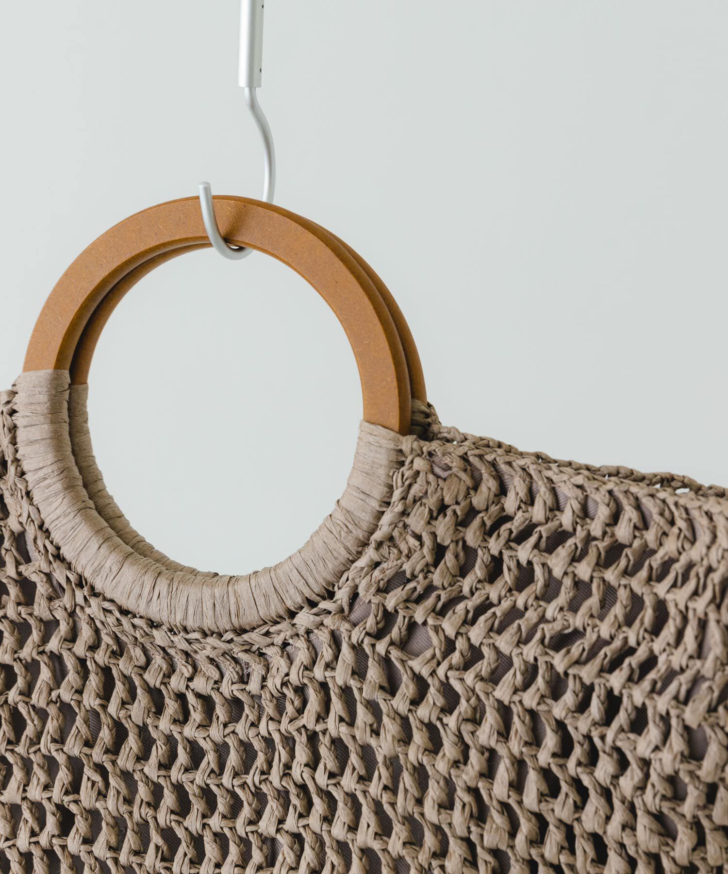 RODE SKO「ウッドハンドルペーパーバッグ」|トートバッグ|