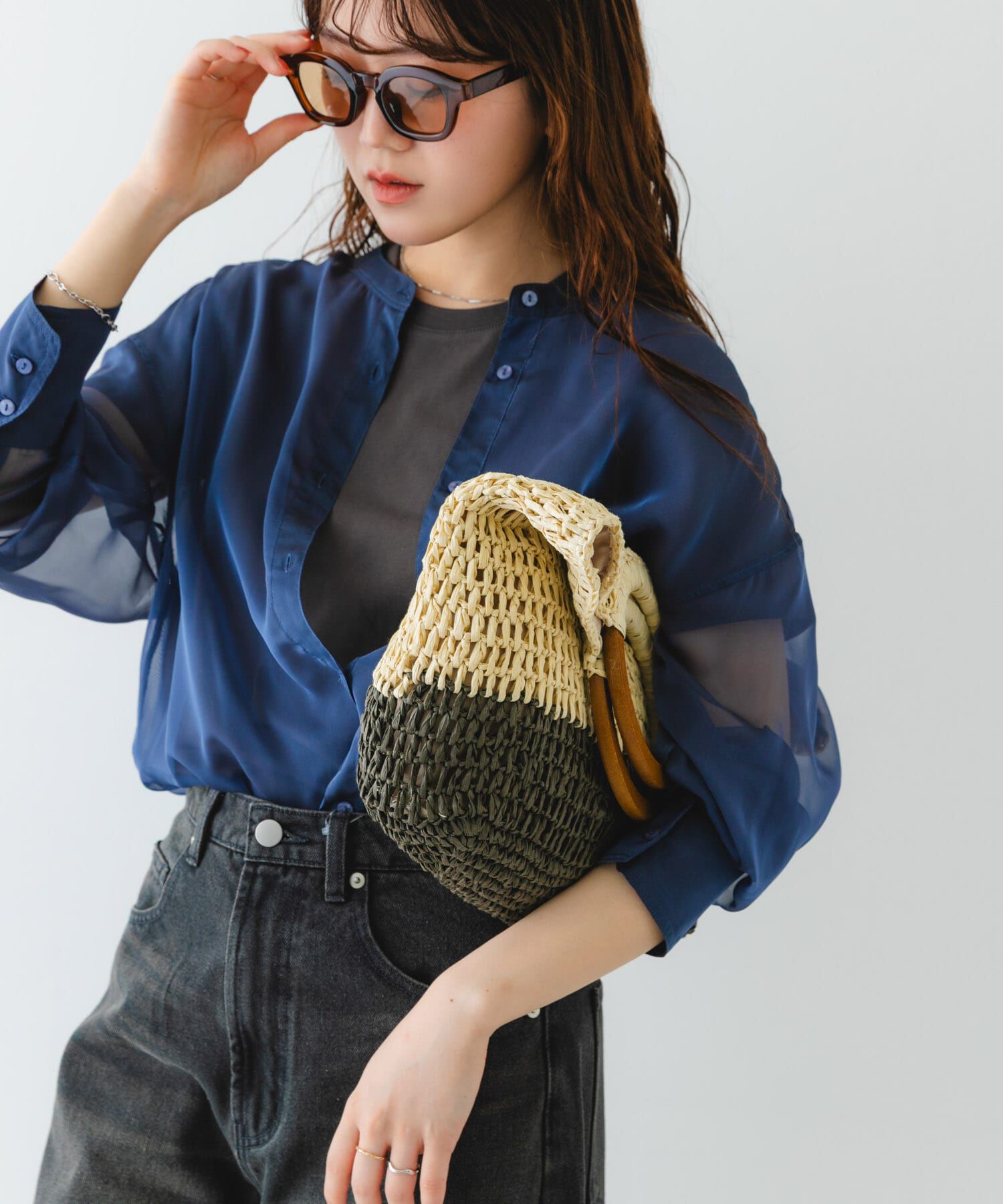 RODE SKO「ウッドハンドルペーパーバッグ」|トートバッグ|