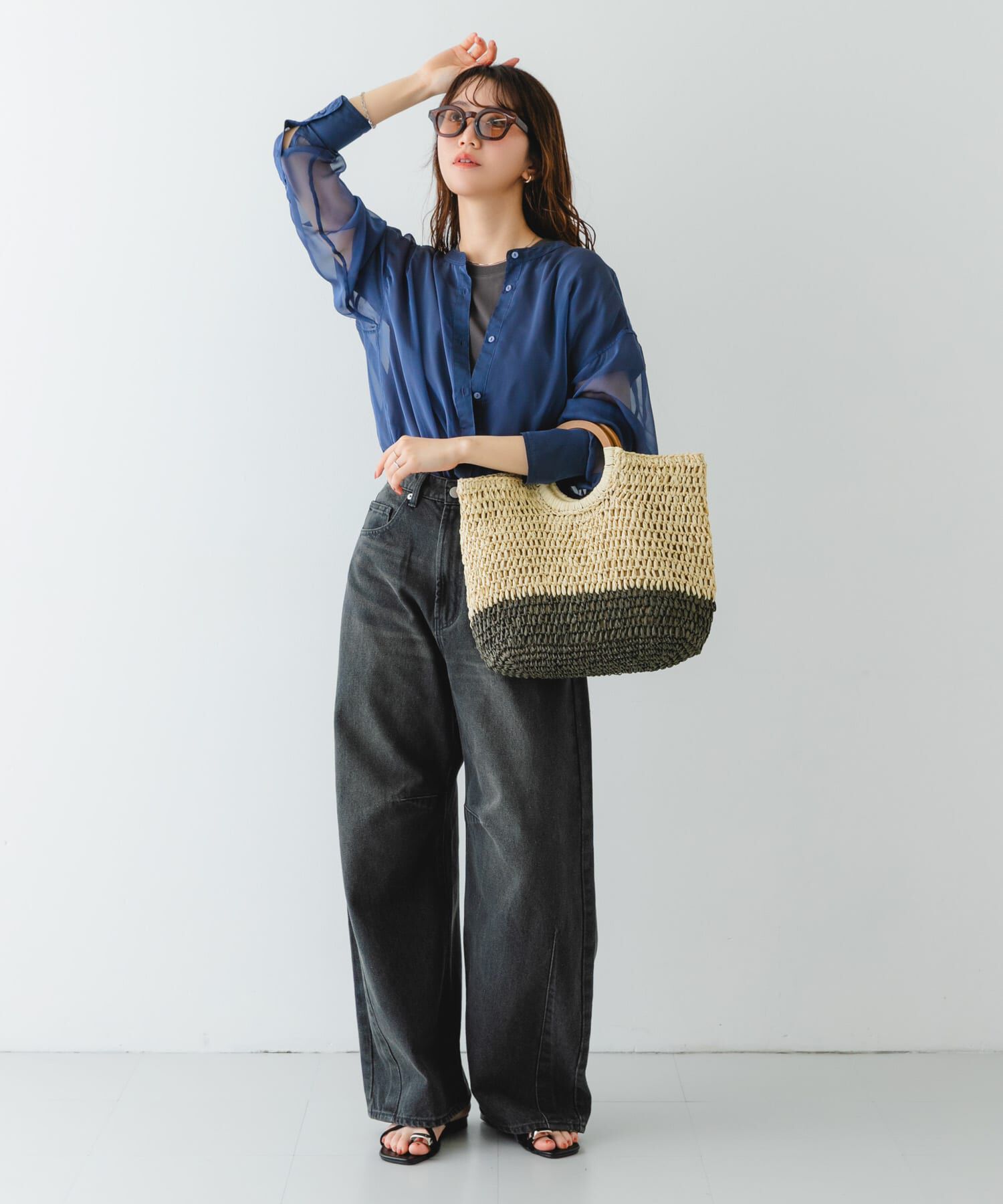 RODE SKO「ウッドハンドルペーパーバッグ」|トートバッグ|