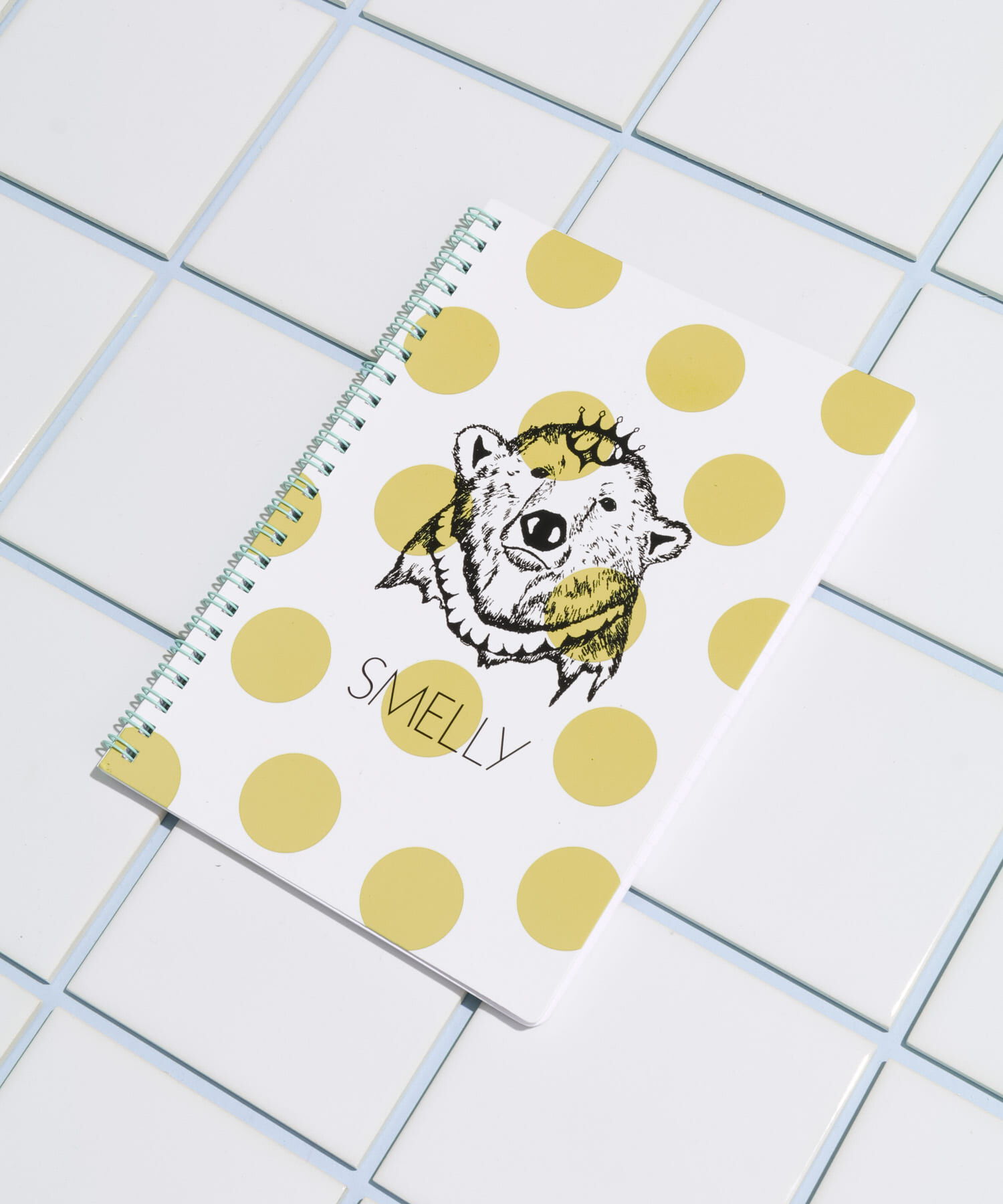 SMELLY「SMELLY A5リングノート」|ステーショナリー|イエロー系その他