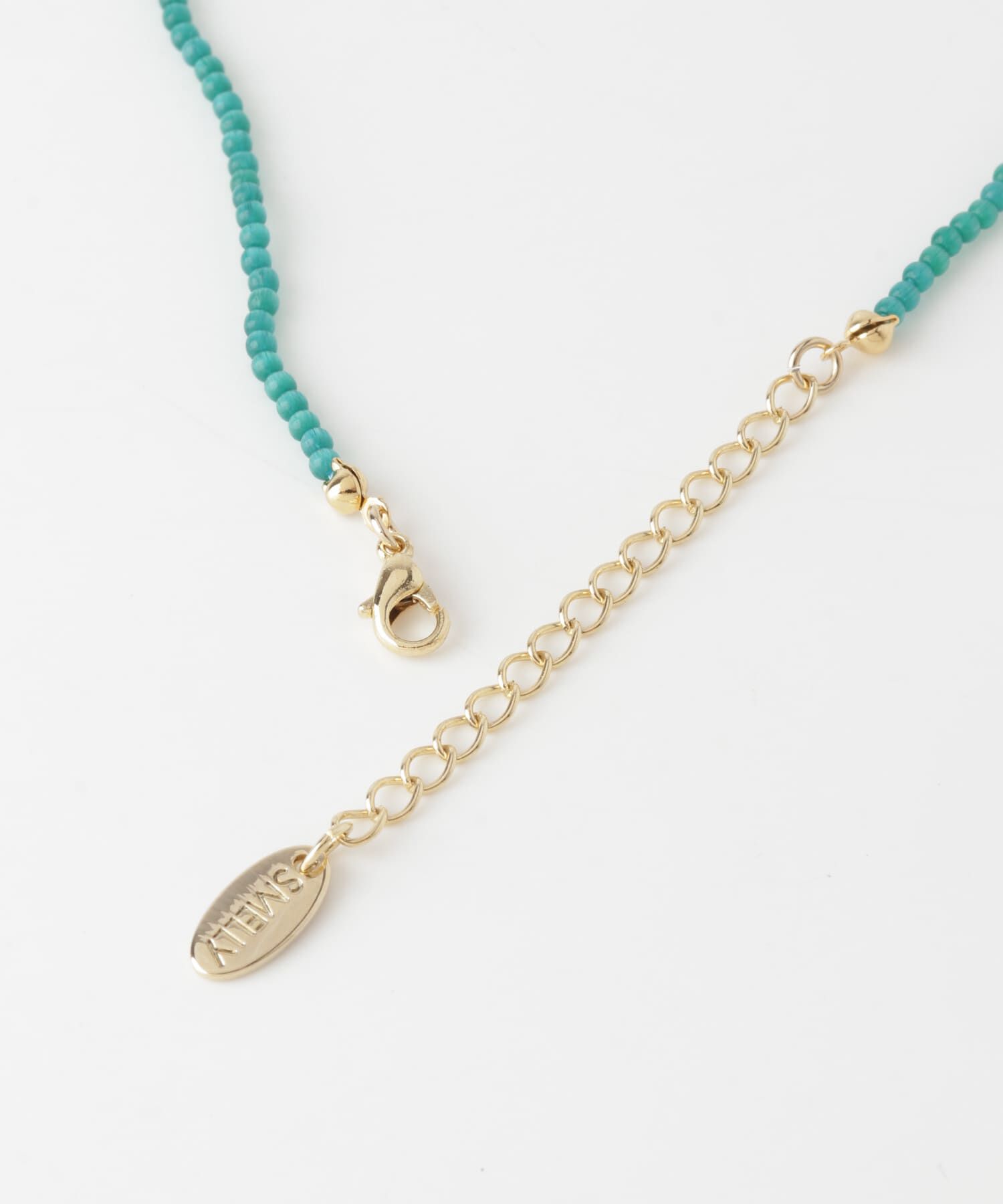 SMELLY「カラービーズパールトップネックレス」|ネックレス|