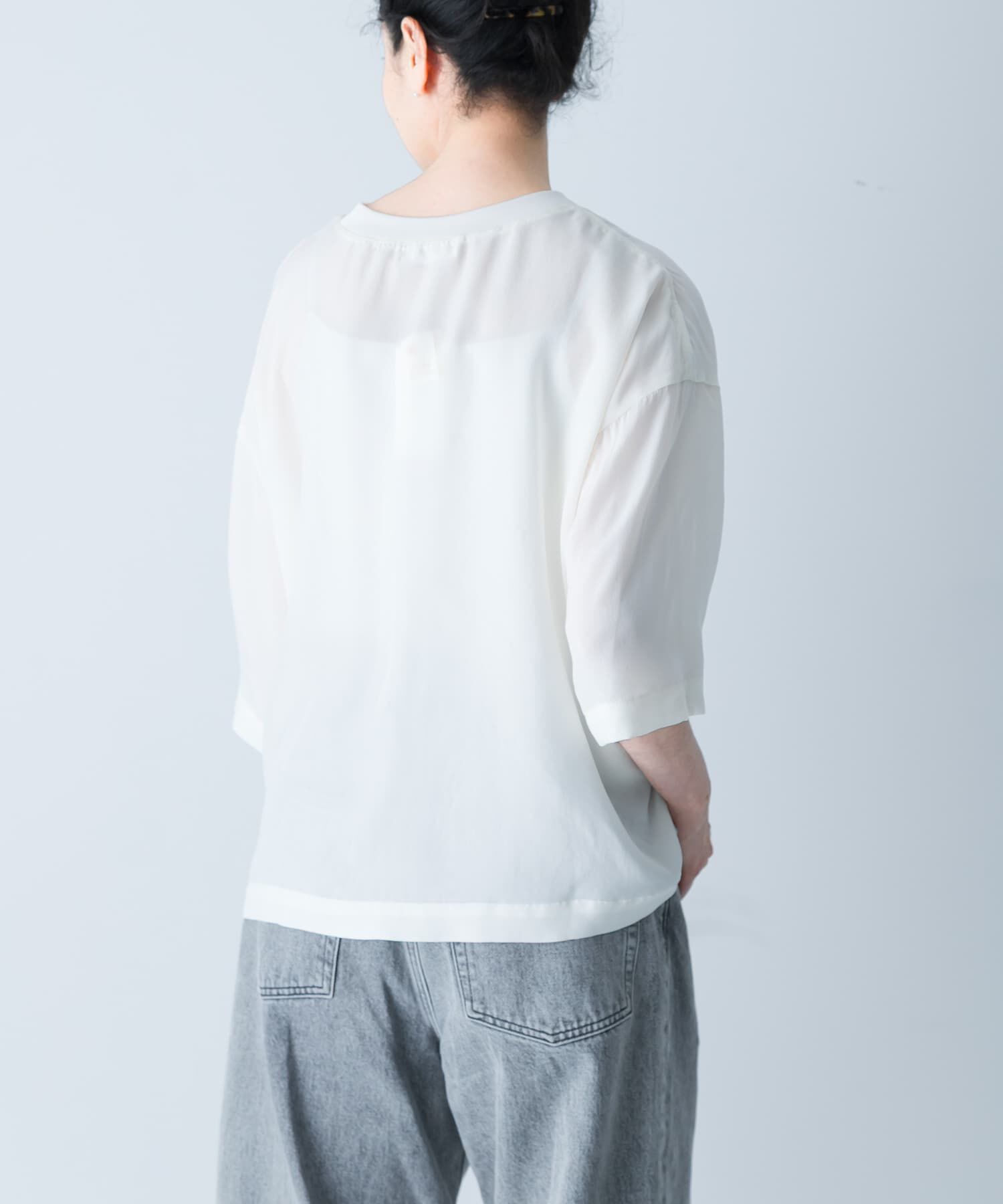 かぐれ「キュプラプルオーバー」|Tシャツ・カットソー|