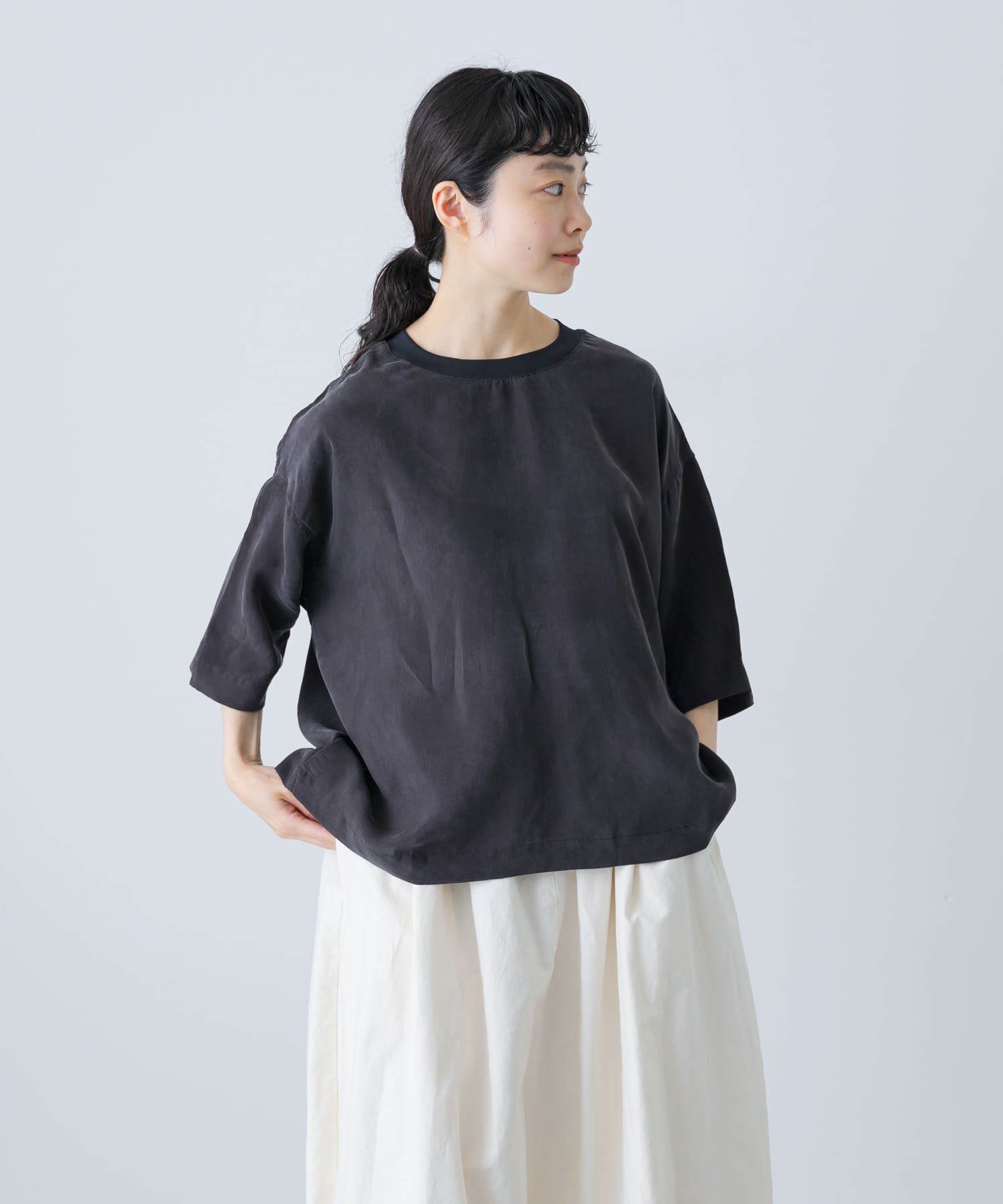 かぐれ「キュプラプルオーバー」|Tシャツ・カットソー|