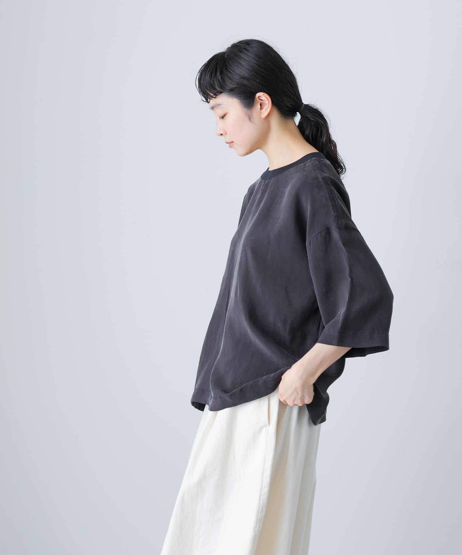 かぐれ「キュプラプルオーバー」|Tシャツ・カットソー|