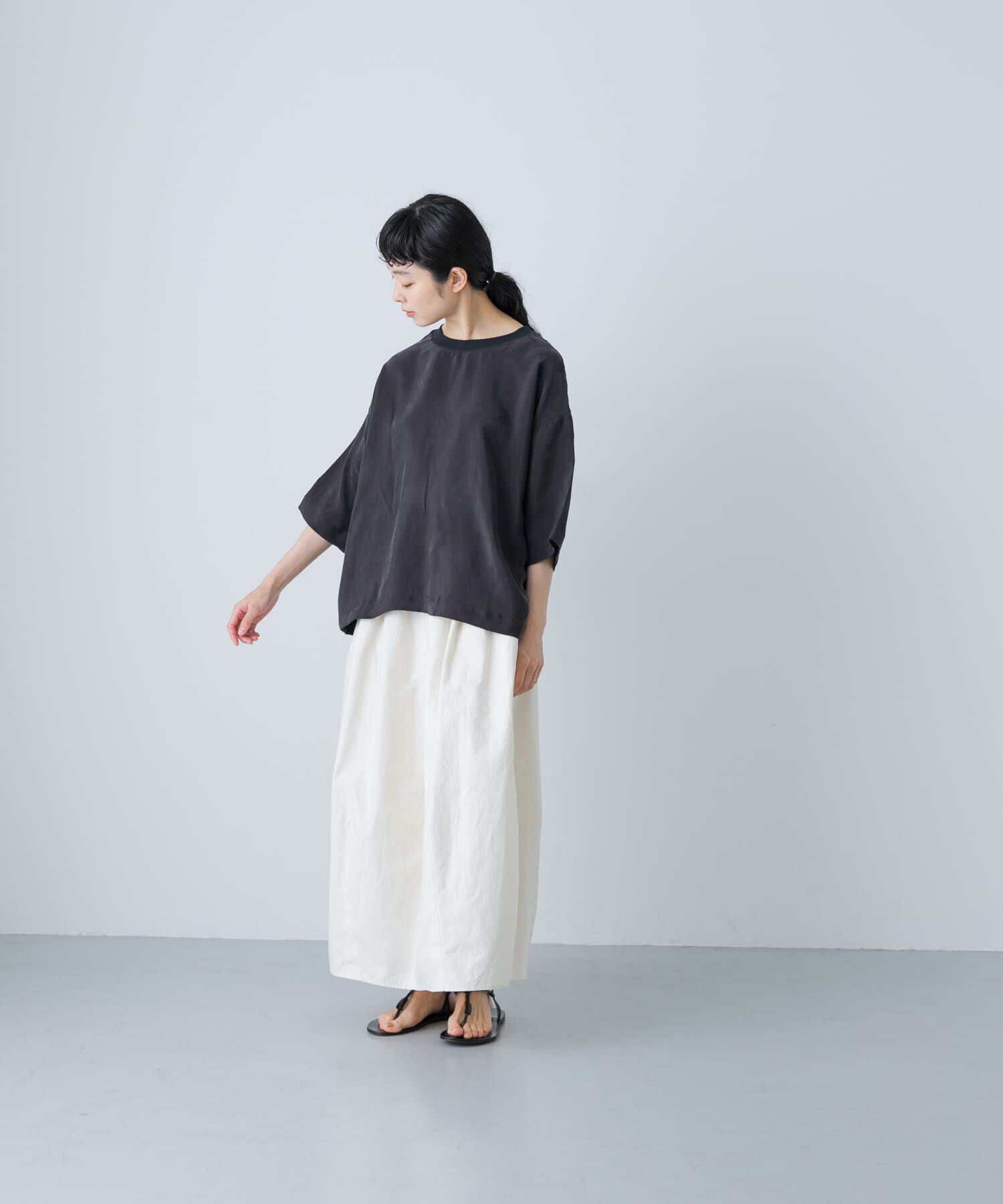 かぐれ「キュプラプルオーバー」|Tシャツ・カットソー|