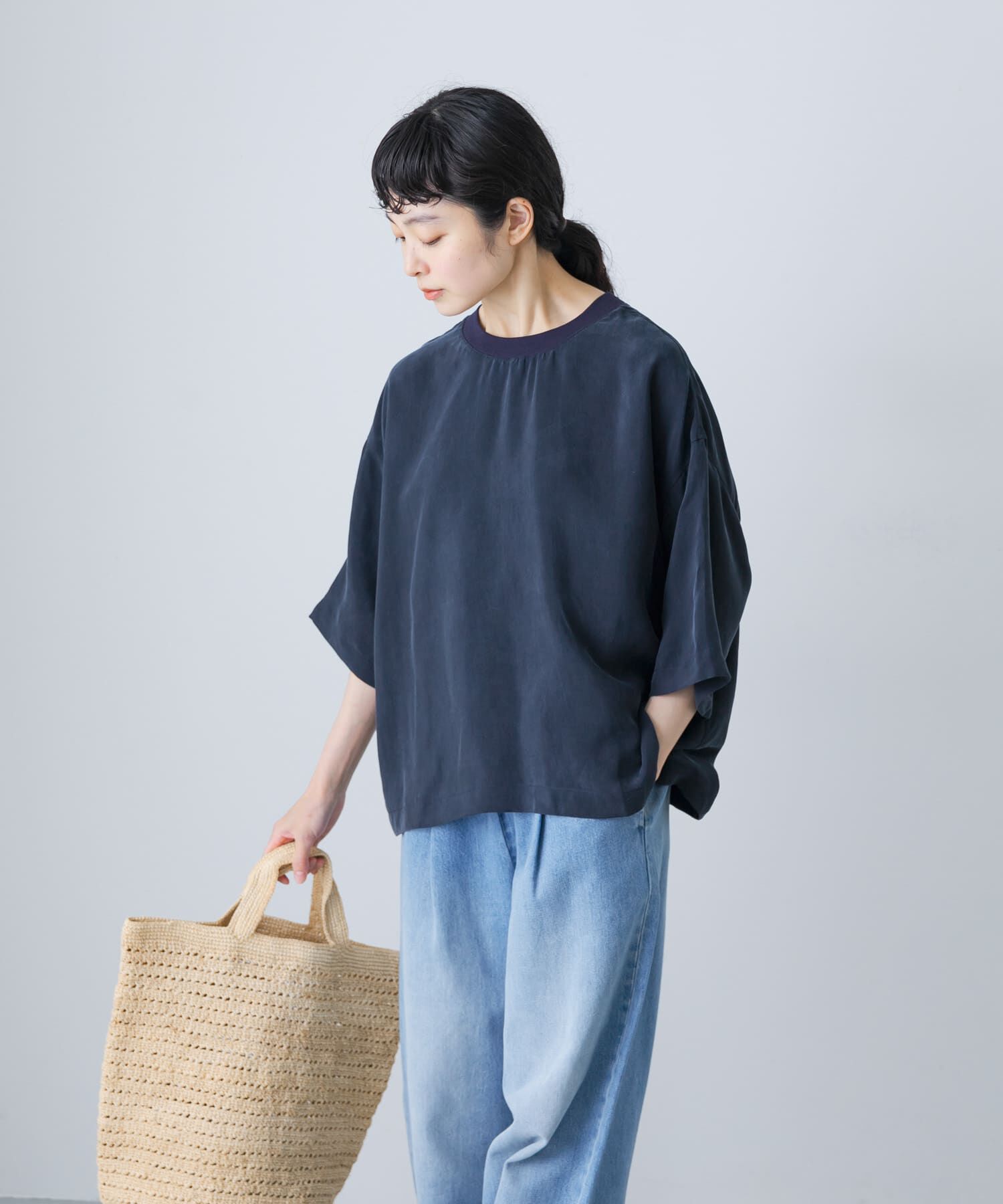 かぐれ「キュプラプルオーバー」|Tシャツ・カットソー|