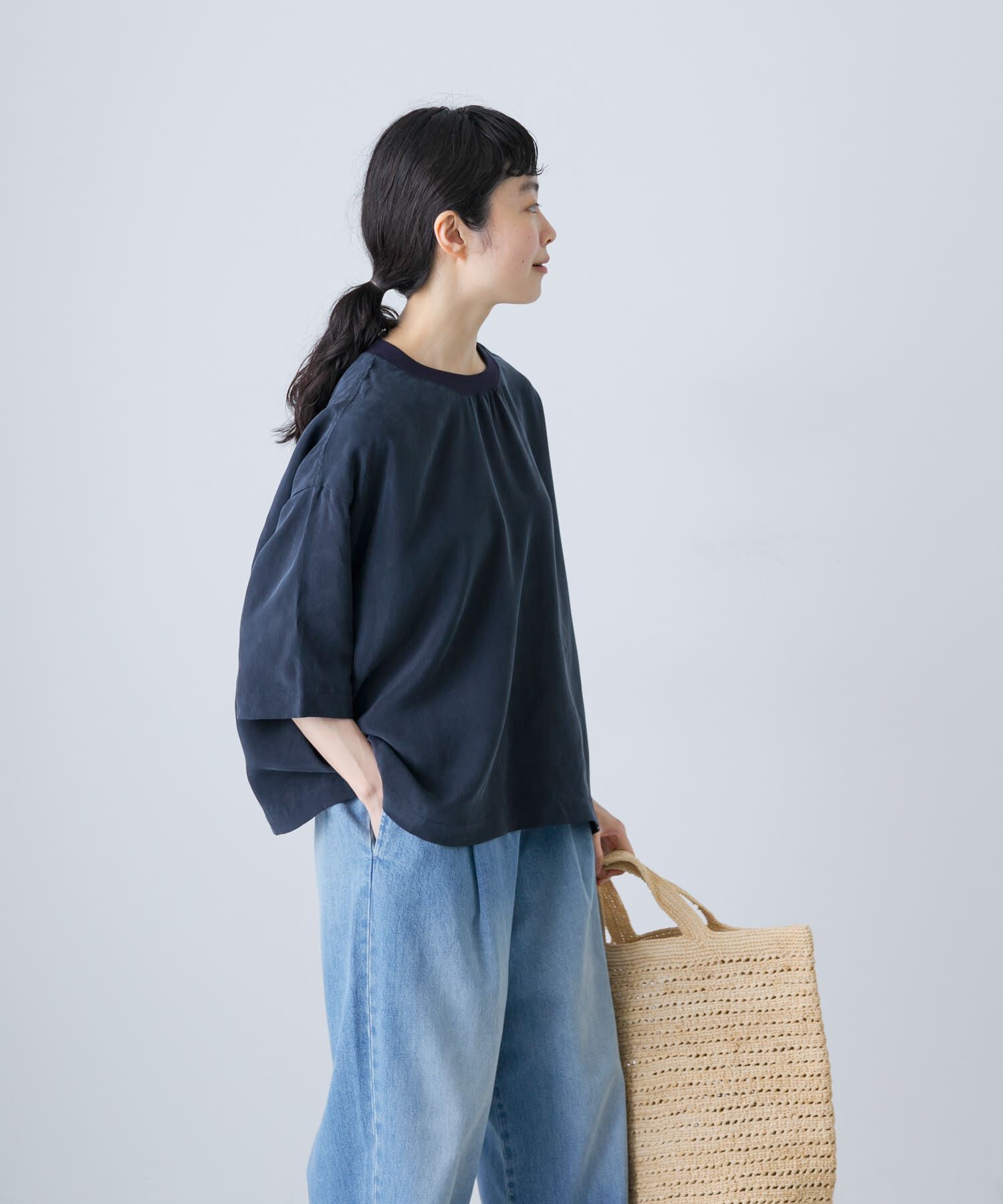 かぐれ「キュプラプルオーバー」|Tシャツ・カットソー|