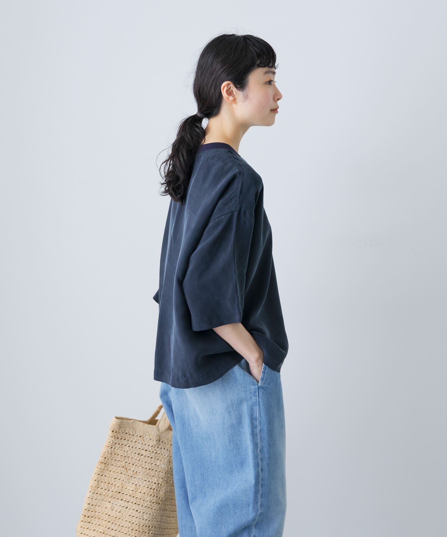 かぐれ「キュプラプルオーバー」|Tシャツ・カットソー|