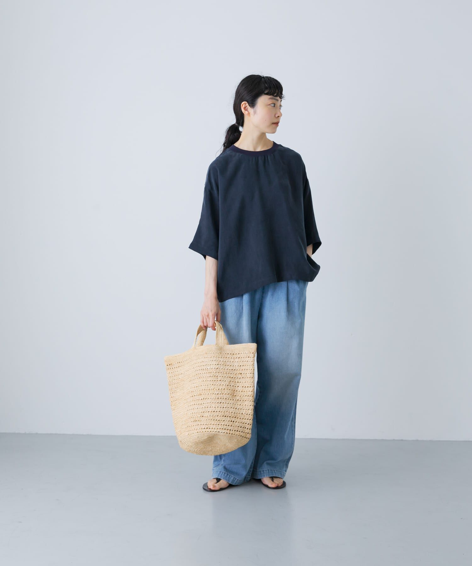 かぐれ「キュプラプルオーバー」|Tシャツ・カットソー|