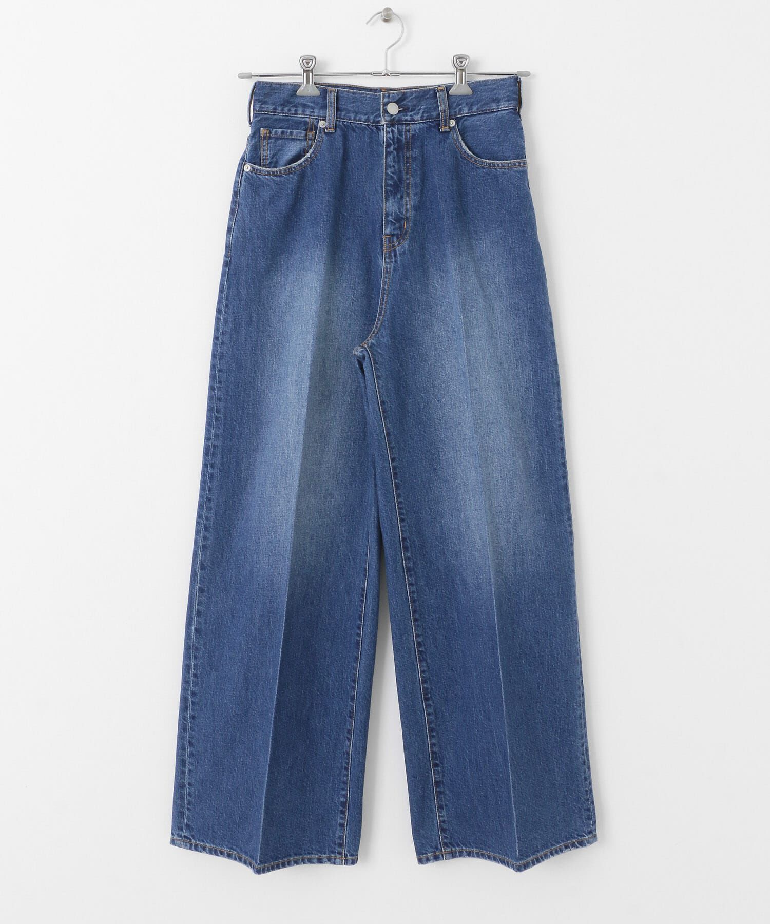 Sonny Label 「『34サイズ/低身長向けも展開』センタープレスストレートデニム」|デニム|