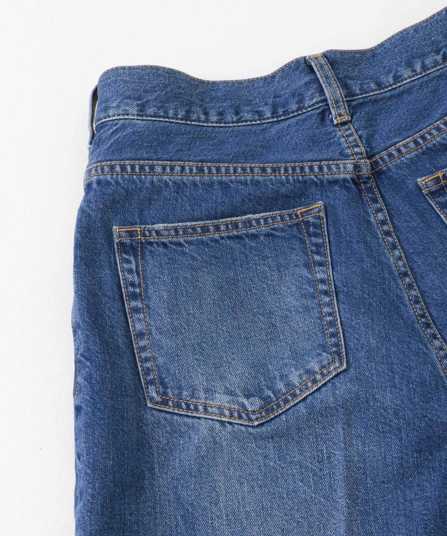 Sonny Label 「『34サイズ/低身長向けも展開』センタープレスストレートデニム」|デニム|