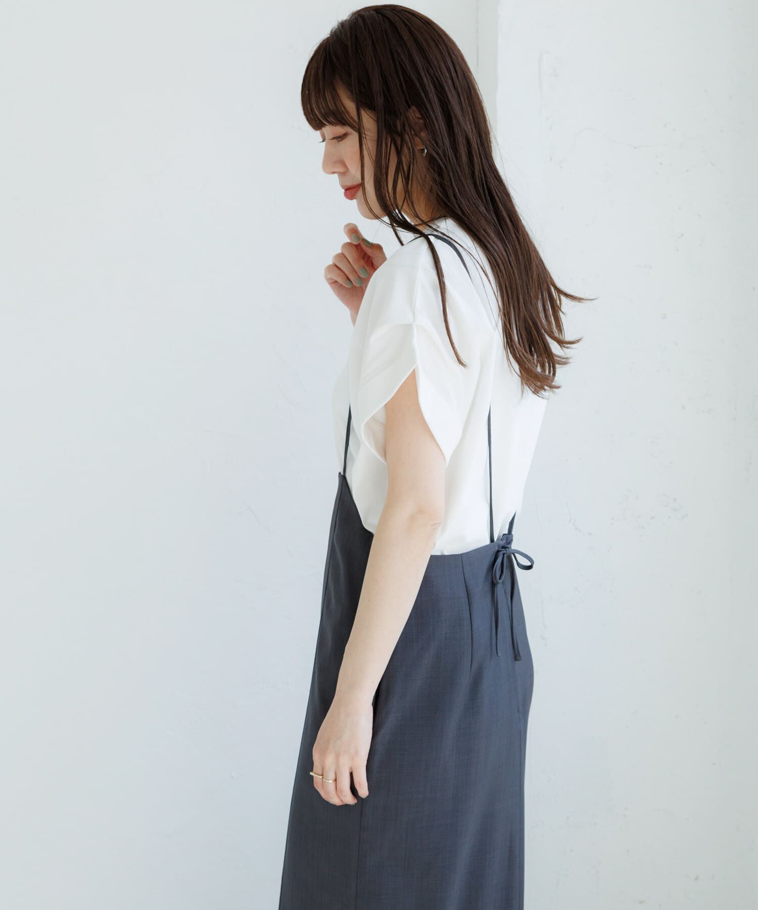 Sonny Label 「『WEB/一部店舗限定』ナローサスペンダースカート」|スカート|