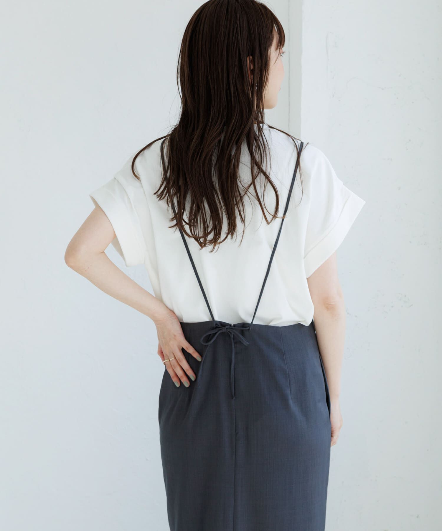 Sonny Label 「『WEB/一部店舗限定』ナローサスペンダースカート」|スカート|