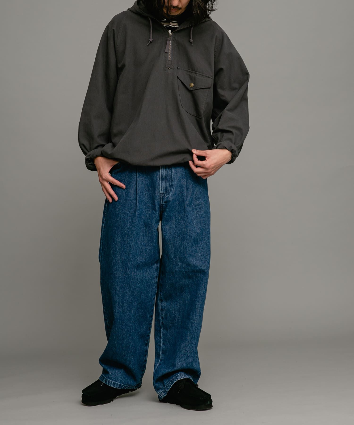 Sonny Label 「『別注』ARMY TWILL&times;Sonny Label　Smock Parka」|ノーカラーコート|