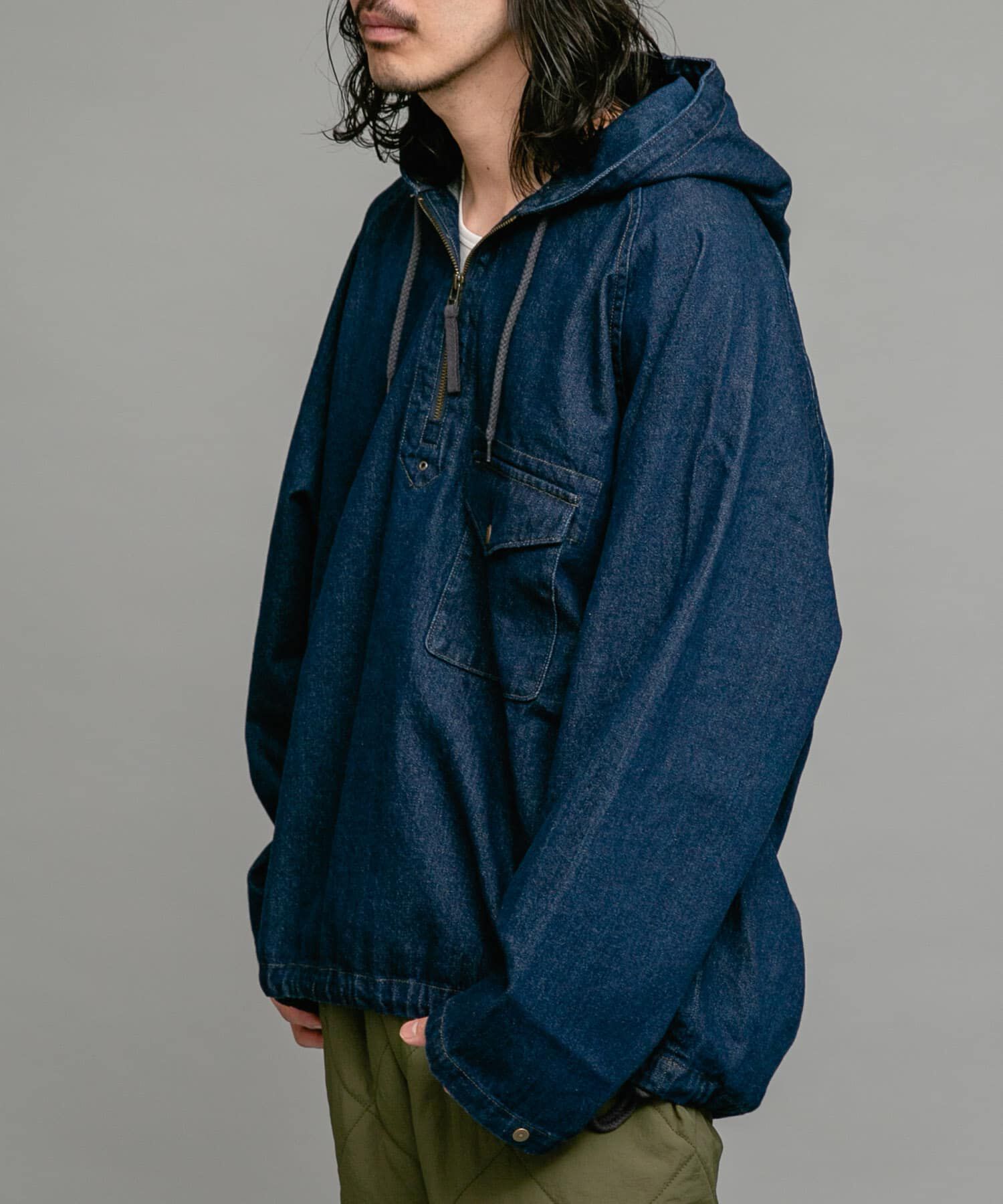 Sonny Label 「『別注』ARMY TWILL&times;Sonny Label　Smock Parka」|ノーカラーコート|