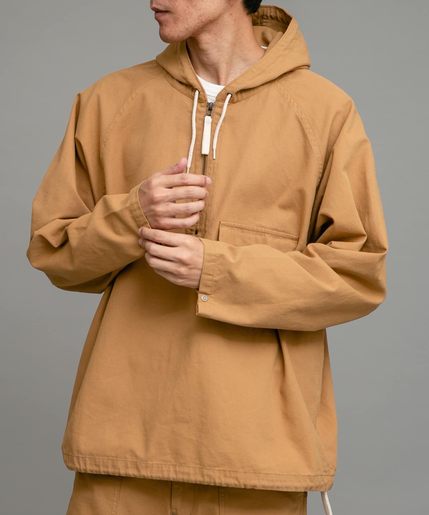 Sonny Label 「『別注』ARMY TWILL&times;Sonny Label　Smock Parka」|ノーカラーコート|