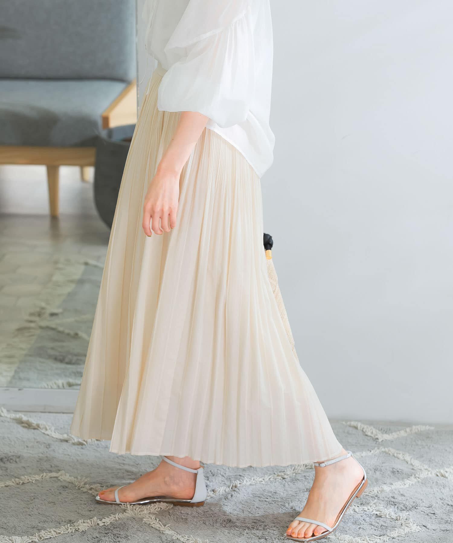 URBAN RESEARCH ROSSO「ランダムプリーツスカート」|スカート|