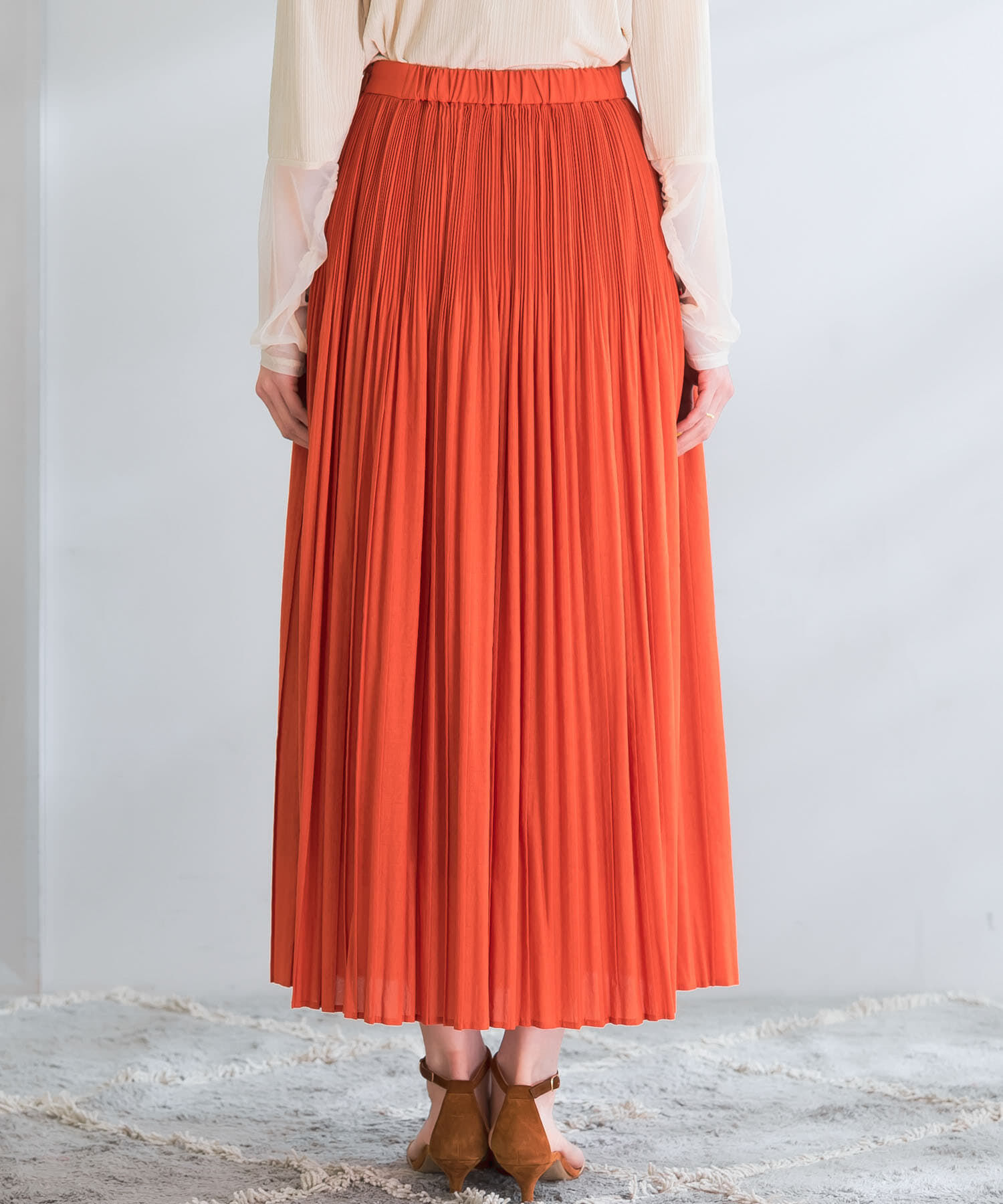 URBAN RESEARCH ROSSO「ランダムプリーツスカート」|スカート|