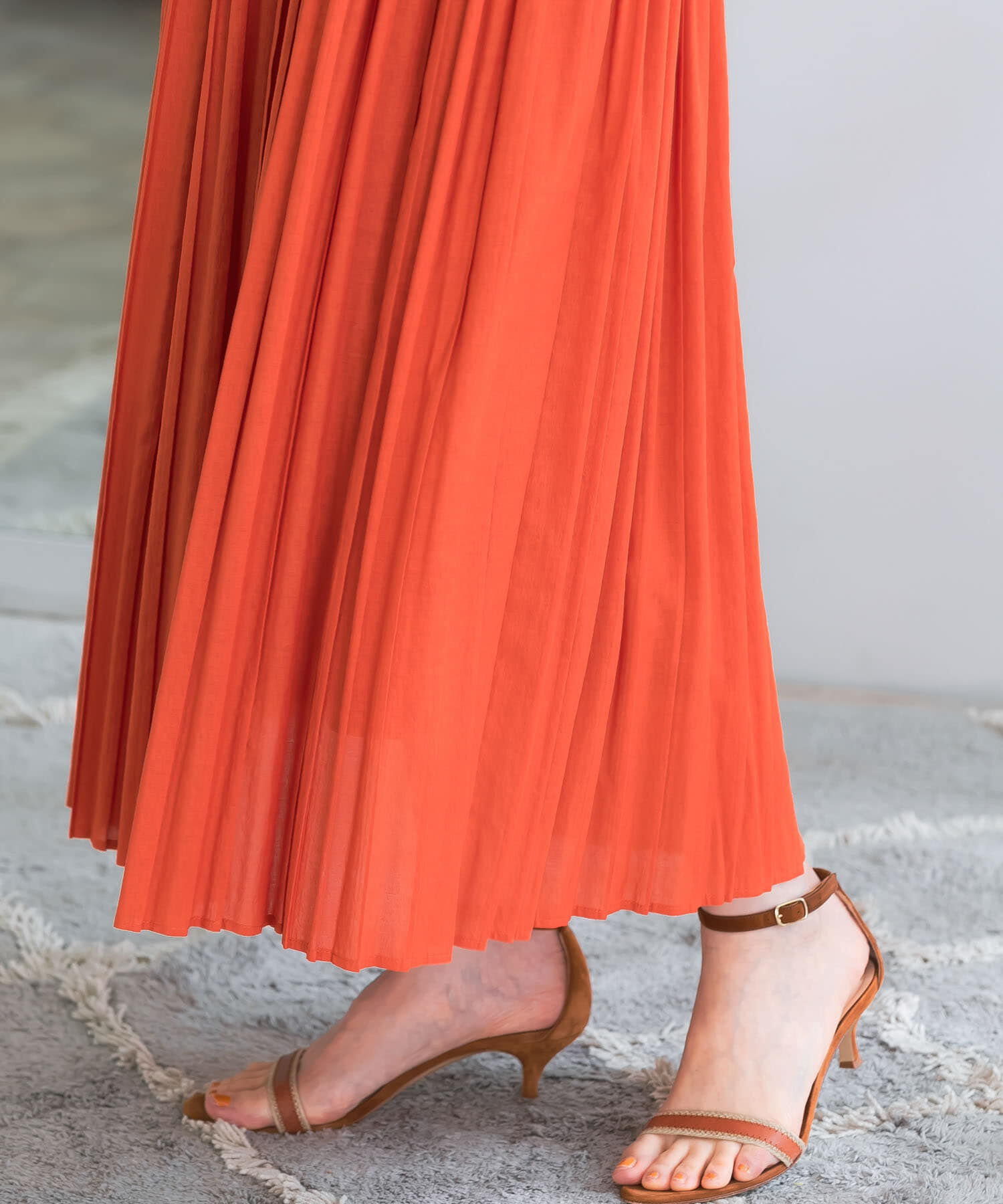 URBAN RESEARCH ROSSO「ランダムプリーツスカート」|スカート|