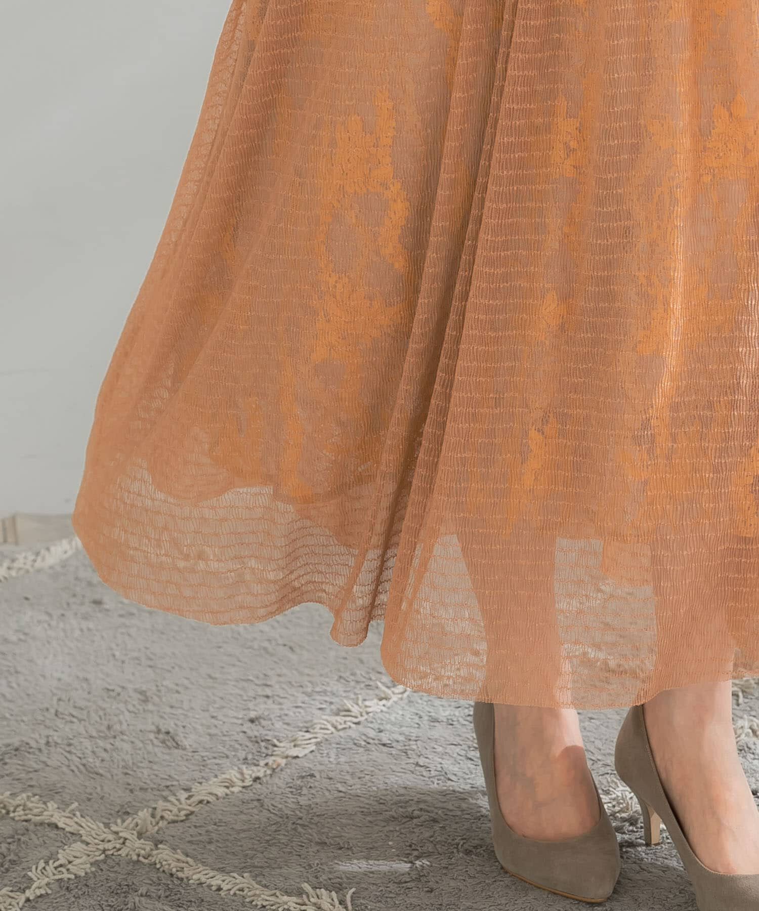 URBAN RESEARCH ROSSO「オーバーレースドレス」|ワンピース|