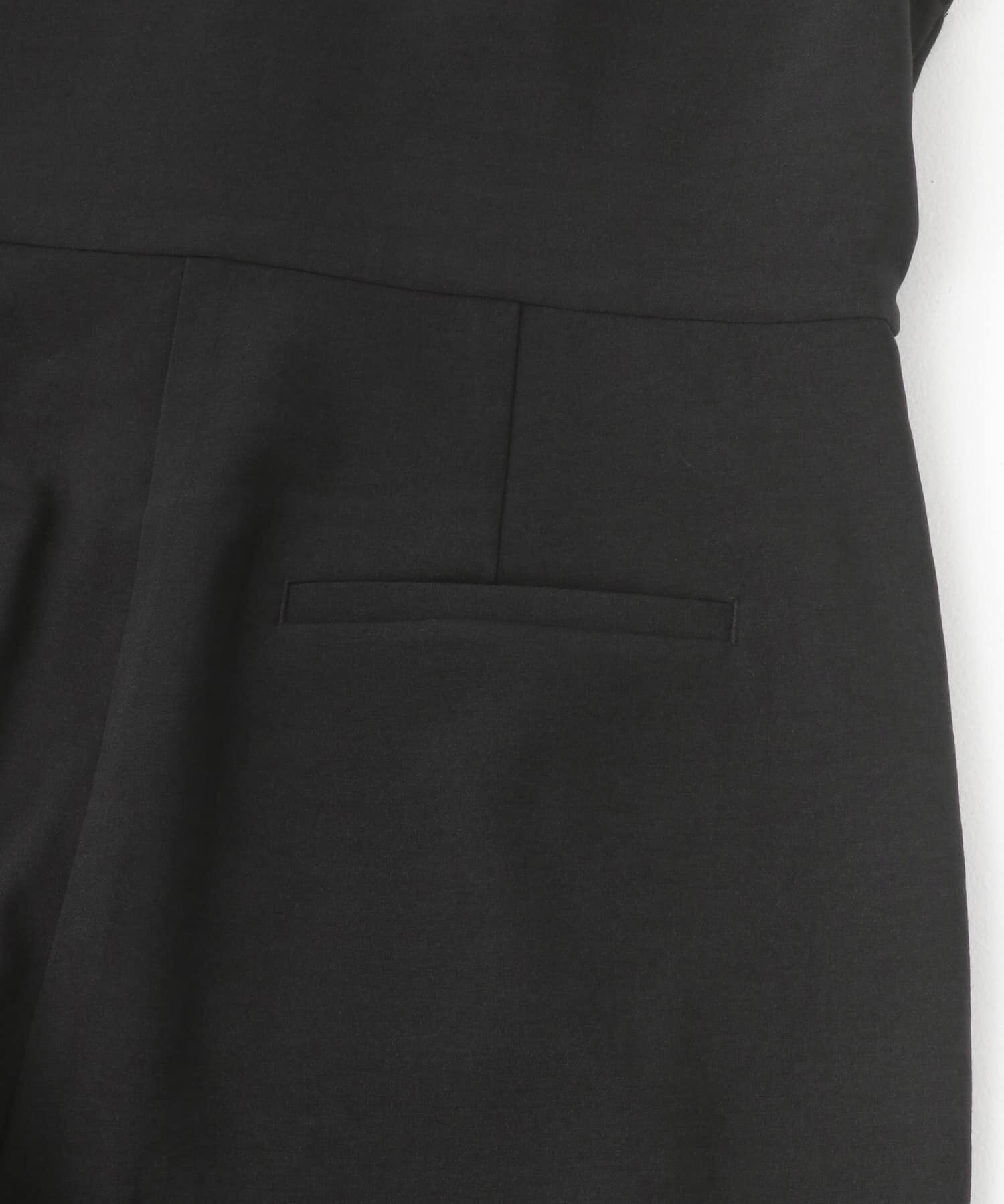 URBAN RESEARCH ROSSO「『UR TECH DRYLUXE』F by ROSSO　オープンカラーオールインワン」|スカート|