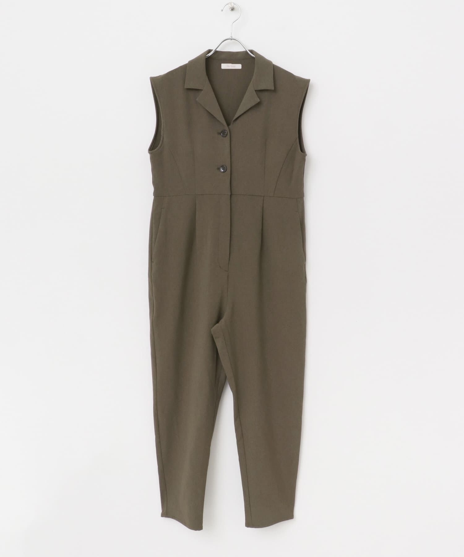 URBAN RESEARCH ROSSO「『UR TECH DRYLUXE』F by ROSSO　オープンカラーオールインワン」|スカート|