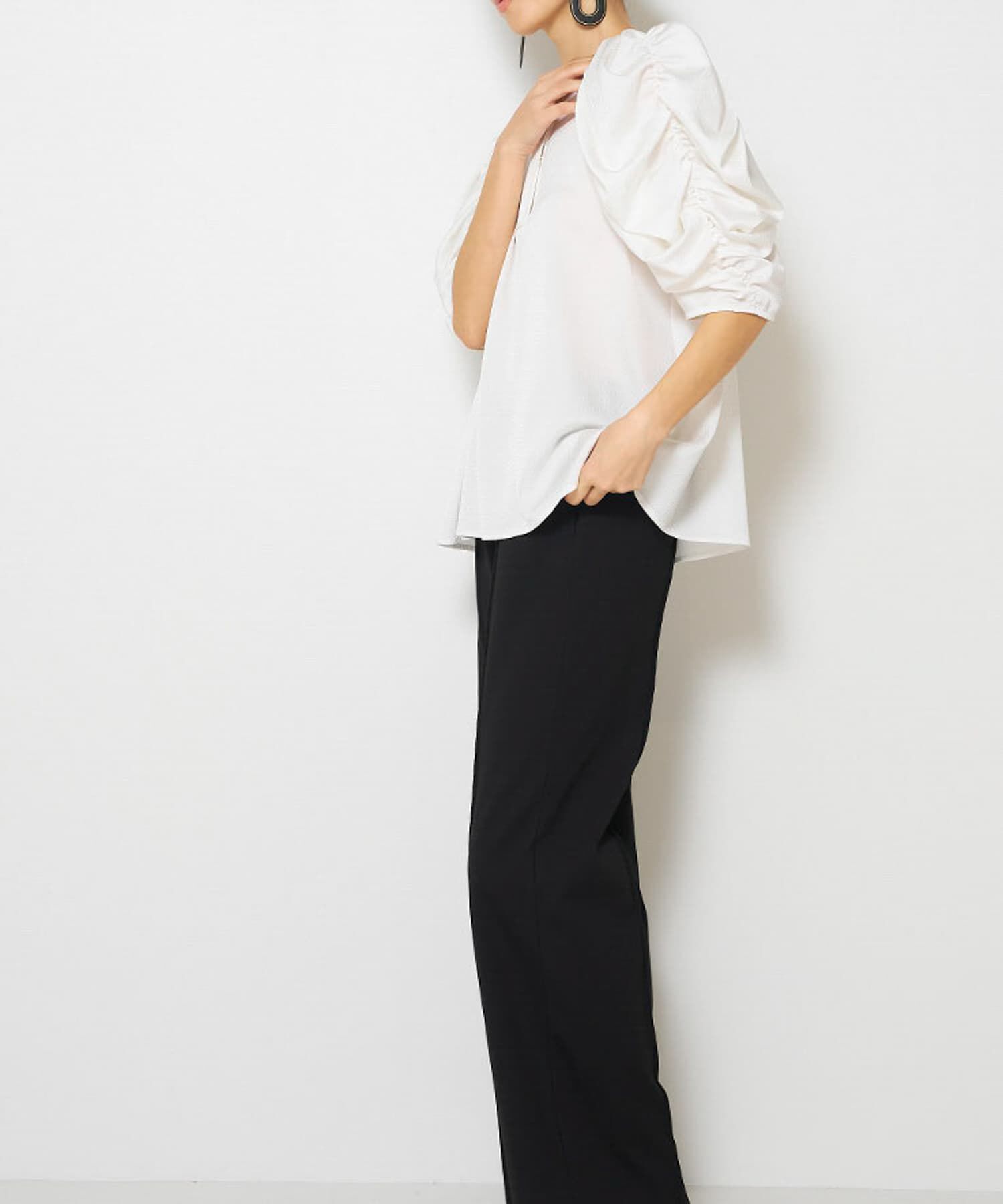 URBAN RESEARCH ROSSO「Mewl　ボリュームパフスリーブブラウス」|シャツ・ブラウス|