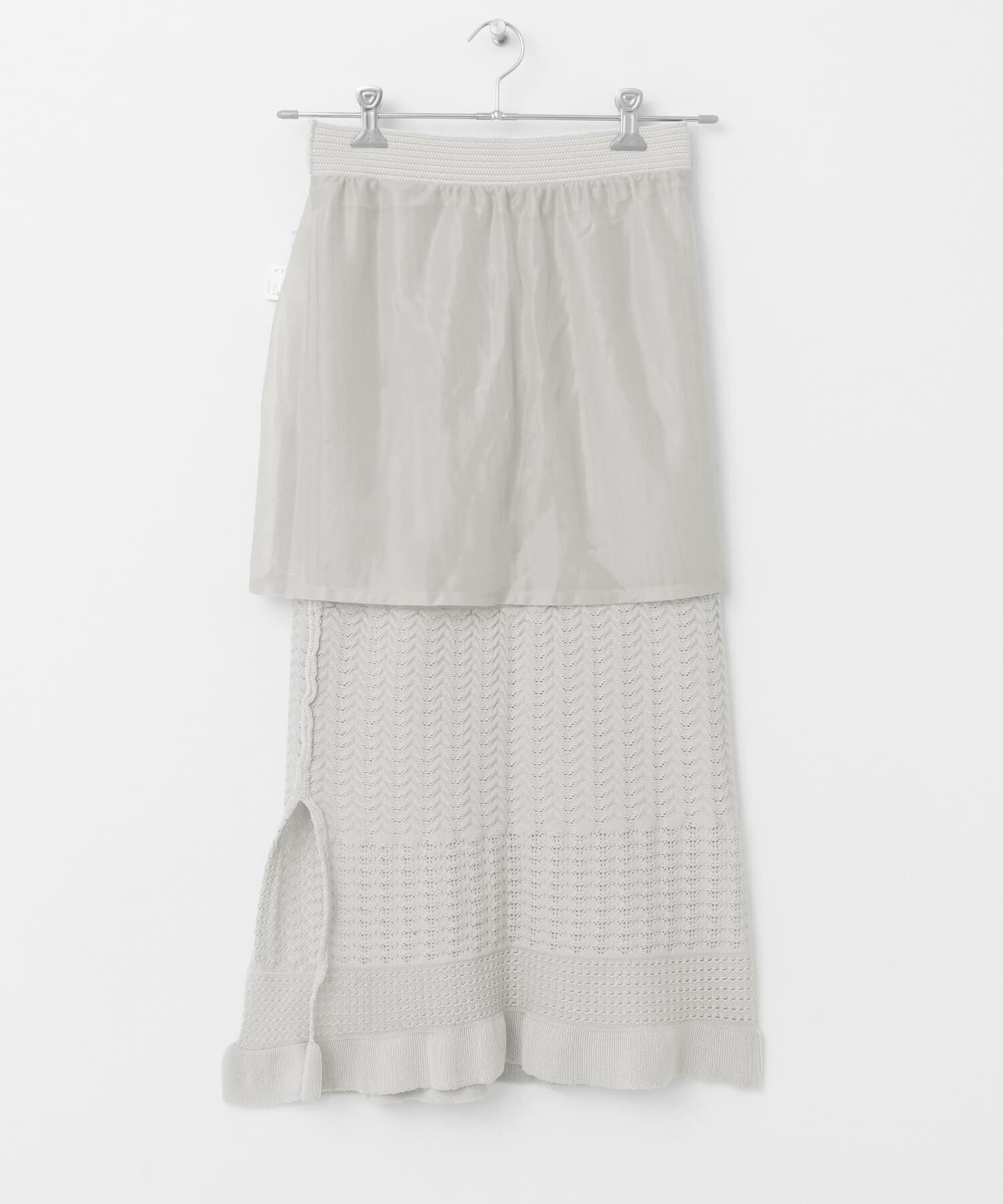 URBAN RESEARCH ROSSO「TRICOTE　PATTERN SKIRT」|スカート|