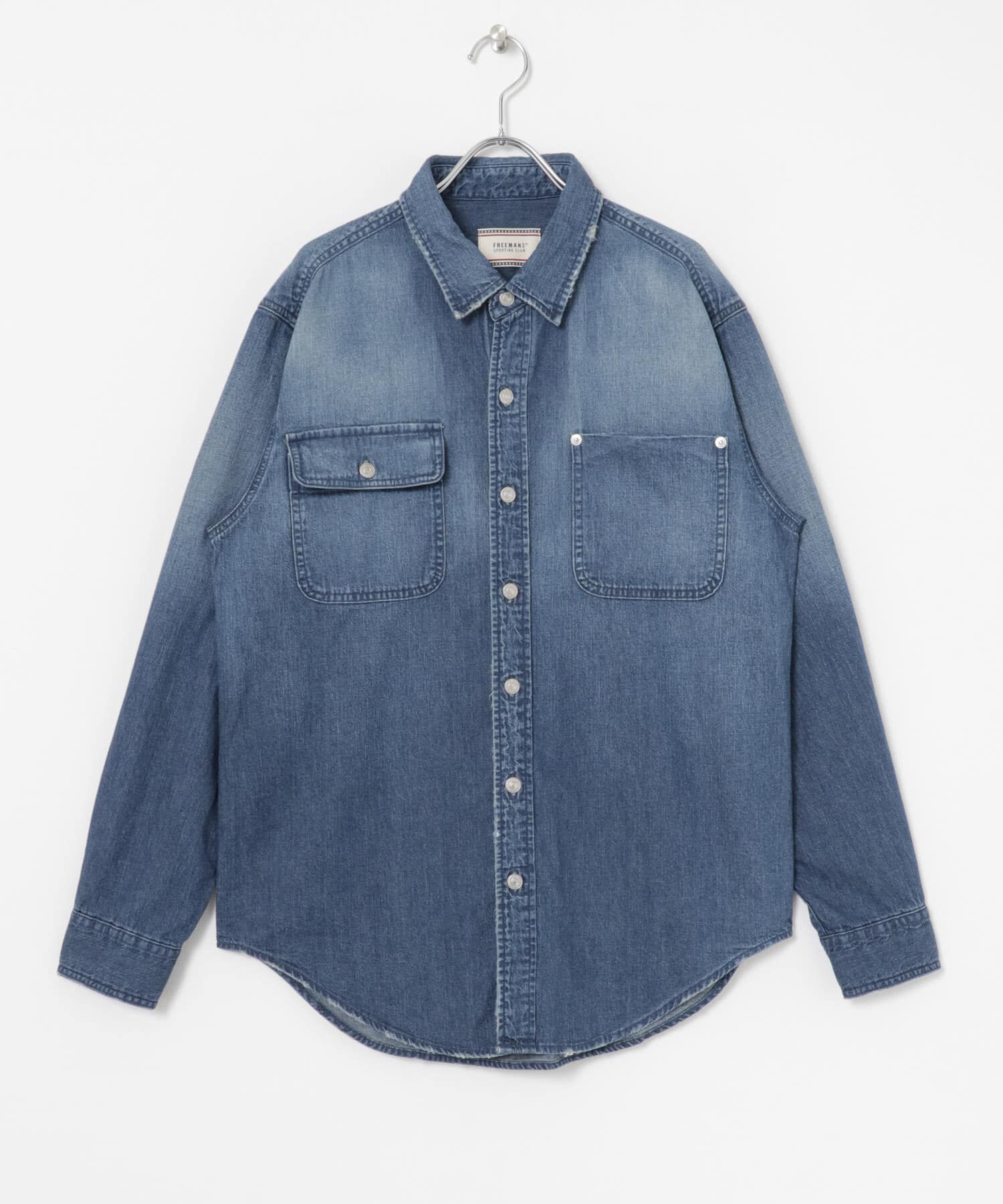 URBAN RESEARCH「FREEMANS SPORTING CLUB　GREAT JONES JEAN SHIRT」|シャツ・ブラウス|
