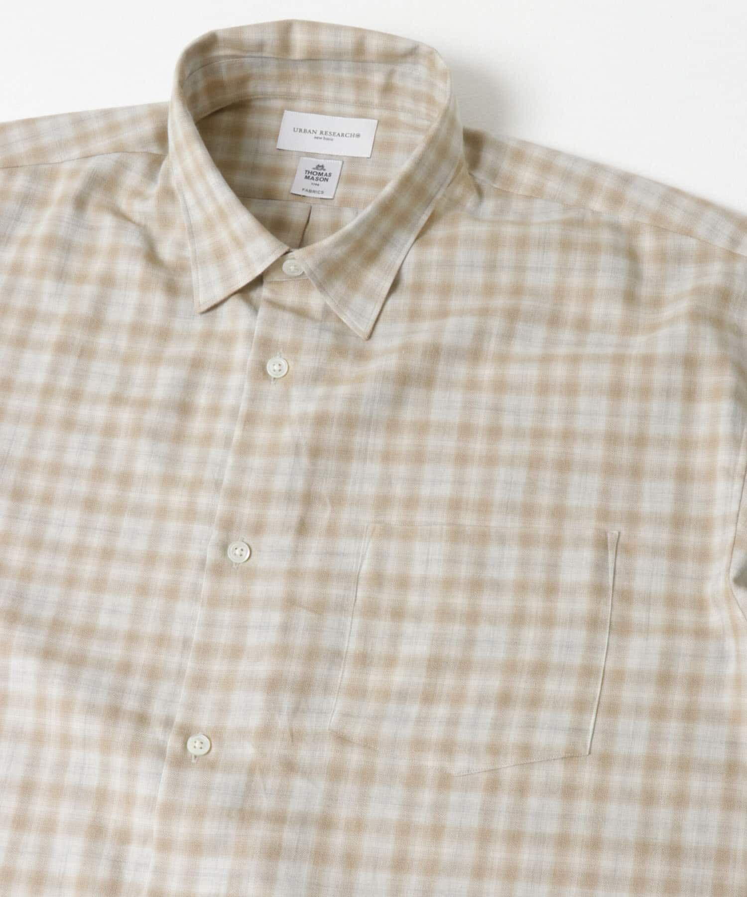 URBAN RESEARCH「new basic トーマスメイソンオーバーネルシャツ」|シャツ・ブラウス|