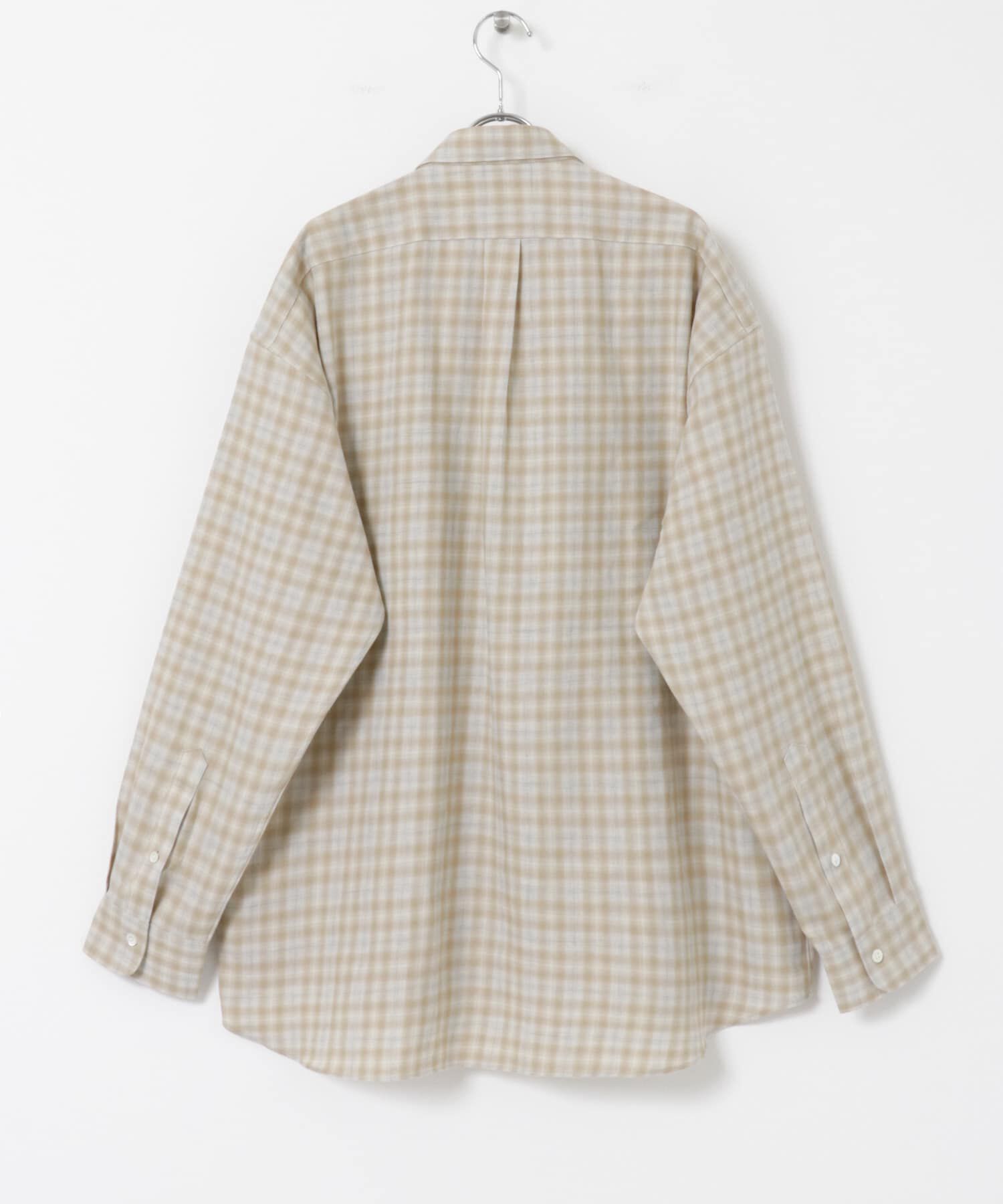 URBAN RESEARCH「new basic トーマスメイソンオーバーネルシャツ」|シャツ・ブラウス|