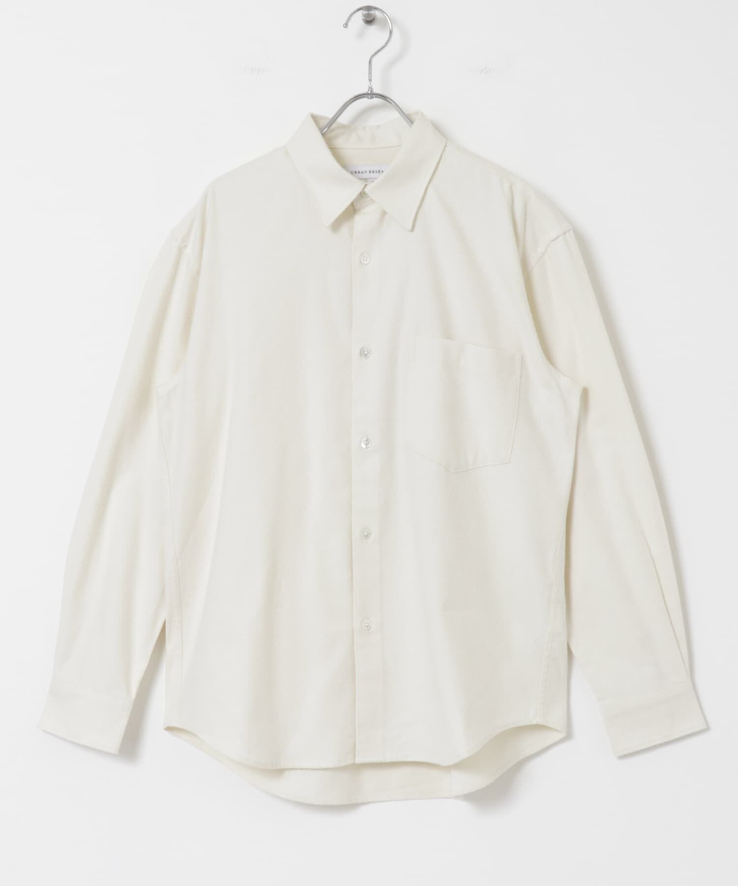 URBAN RESEARCH「『UR TECH』『蓄熱』起毛レギュラーシャツ」|シャツ・ブラウス|