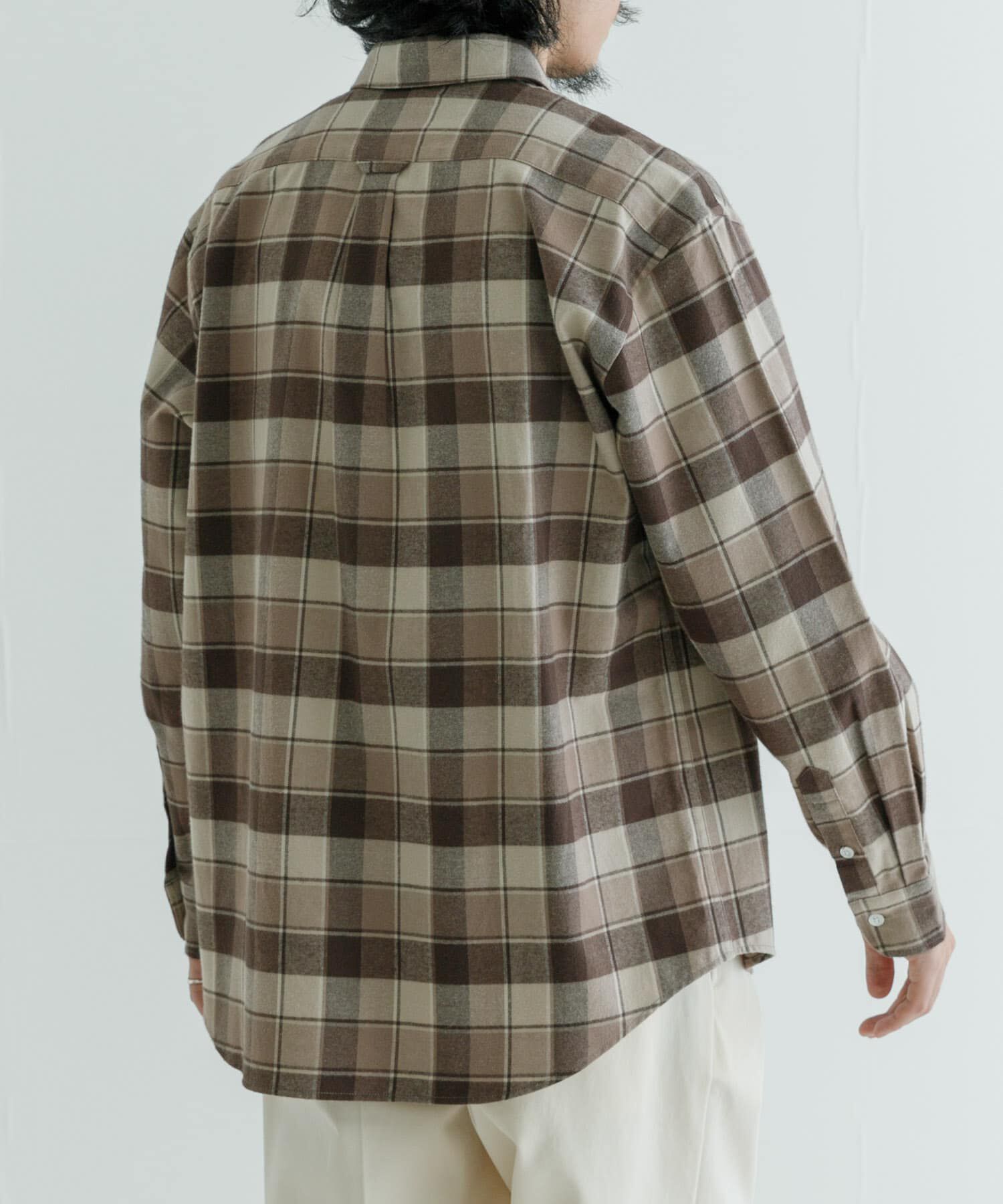 URBAN RESEARCH「『UR TECH』『蓄熱』起毛レギュラーシャツ」|シャツ・ブラウス|