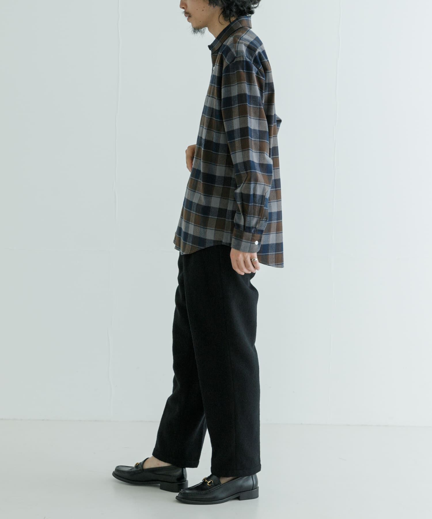 URBAN RESEARCH「『UR TECH』『蓄熱』起毛レギュラーシャツ」|シャツ・ブラウス|