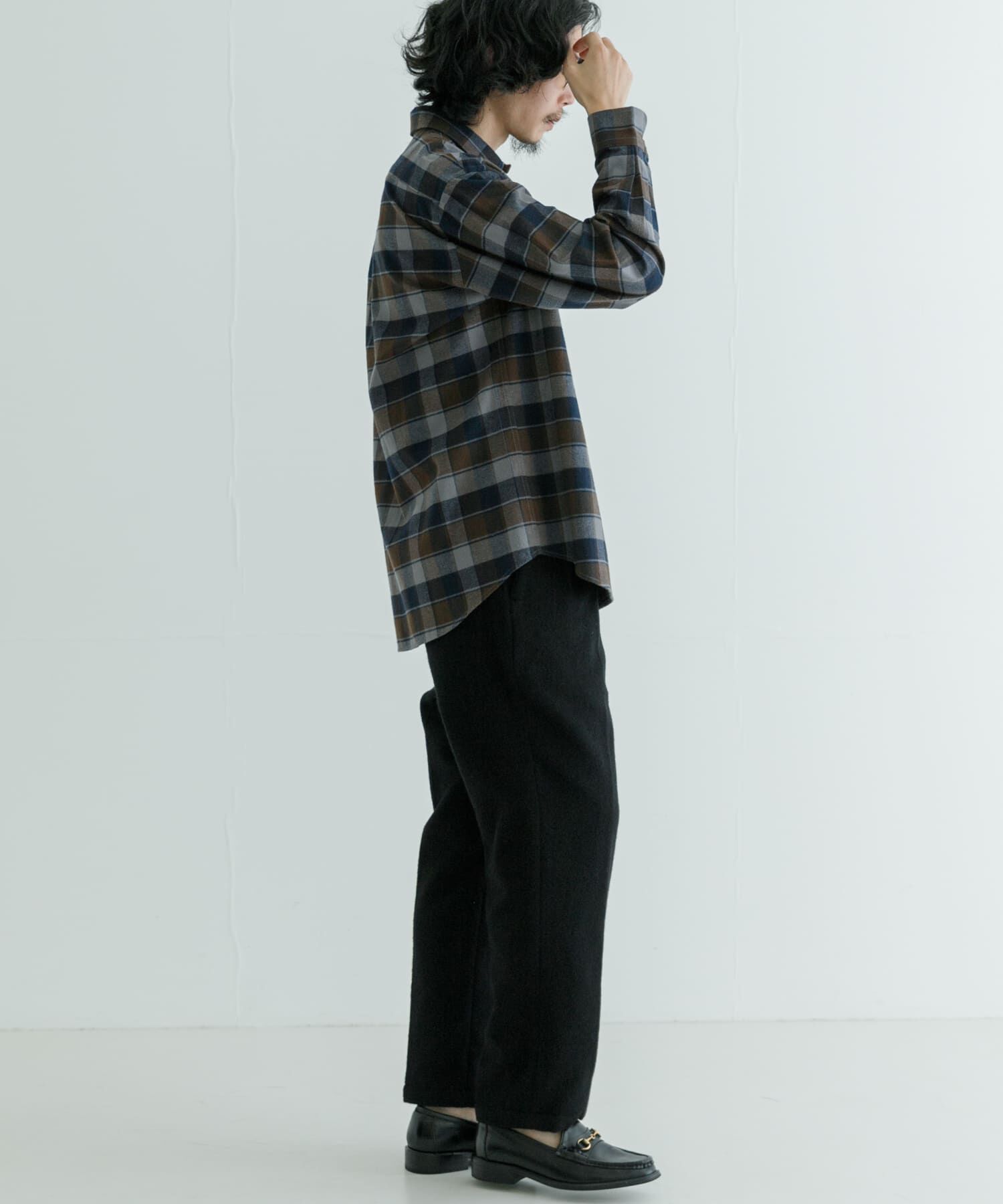 URBAN RESEARCH「『UR TECH』『蓄熱』起毛レギュラーシャツ」|シャツ・ブラウス|