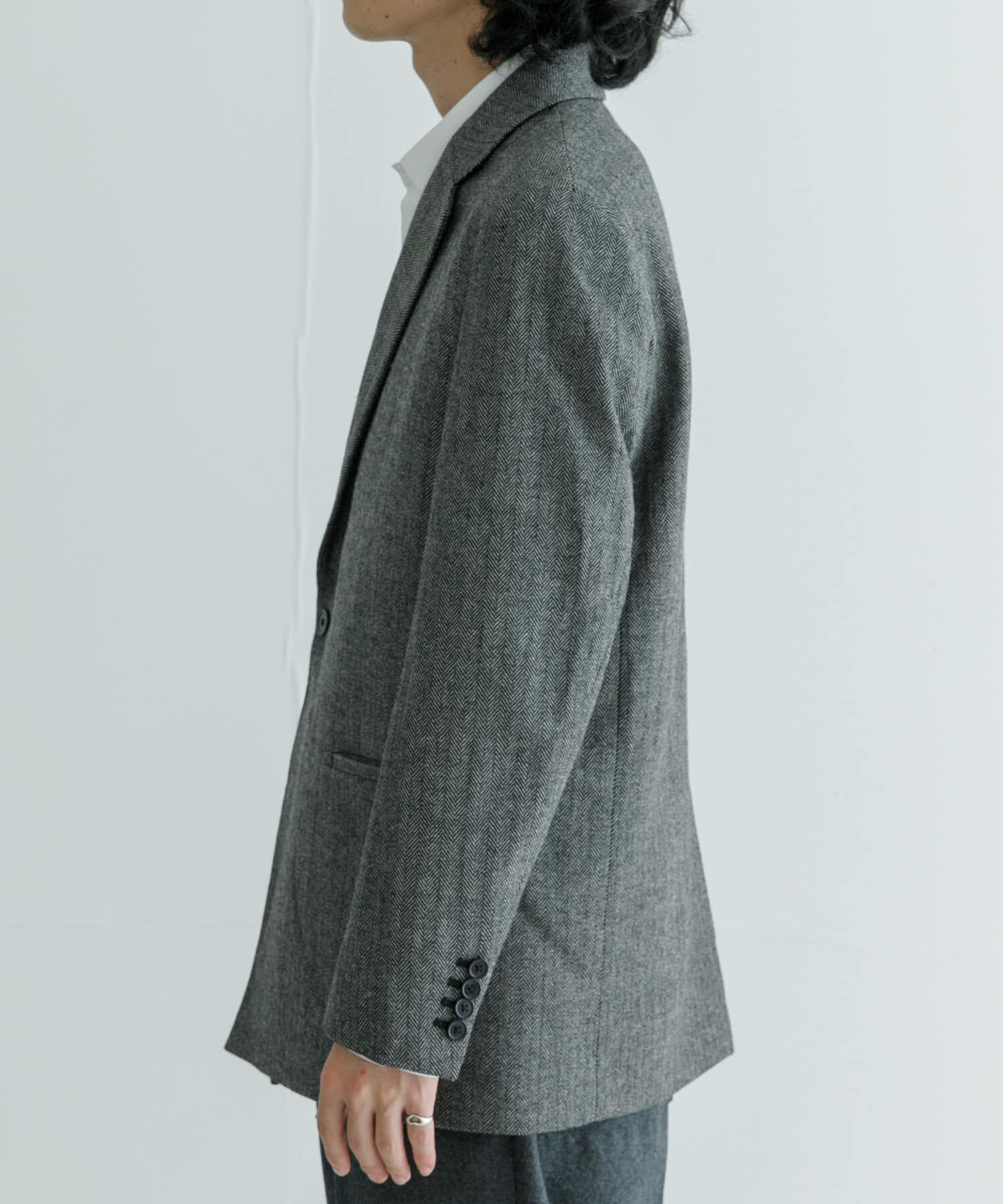 URBAN RESEARCH「『セットアップ対応』new basic ヘリンボーンセミダブルジャケット」|その他|