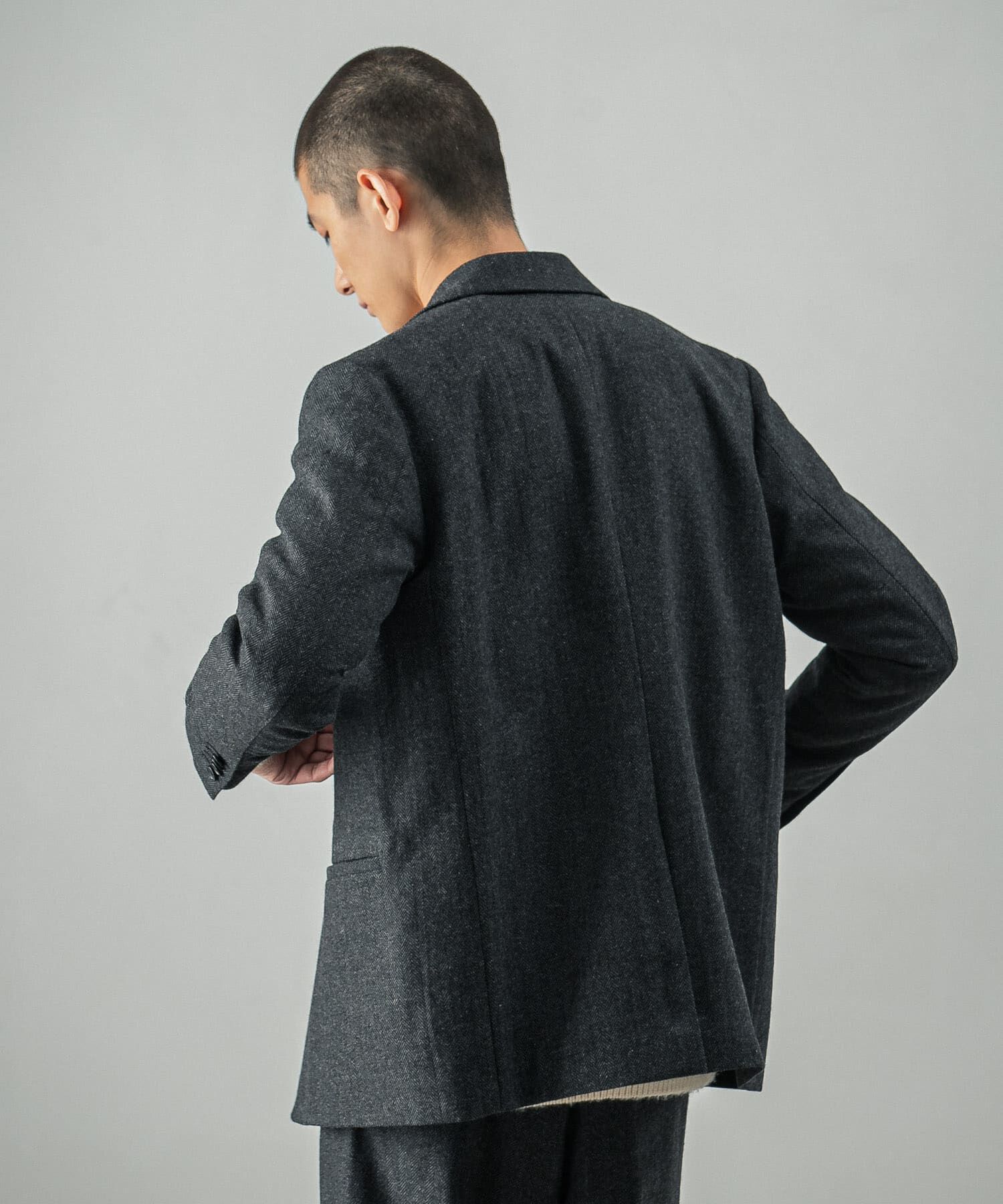 URBAN RESEARCH「『セットアップ対応』new basic ヘリンボーンセミダブルジャケット」|その他|