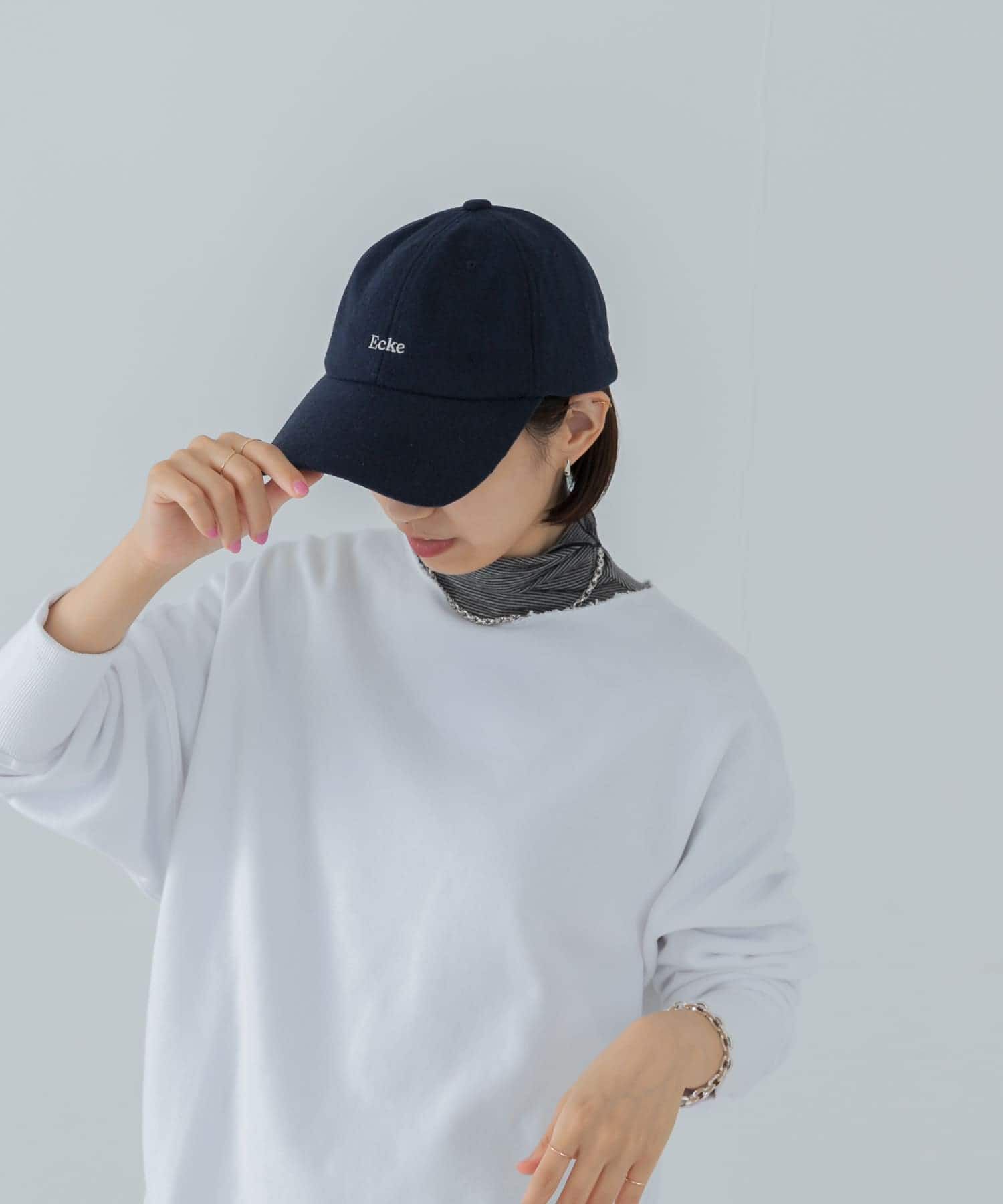 URBAN RESEARCH「メルトンロゴキャップ」|キャップ・キャスケット|