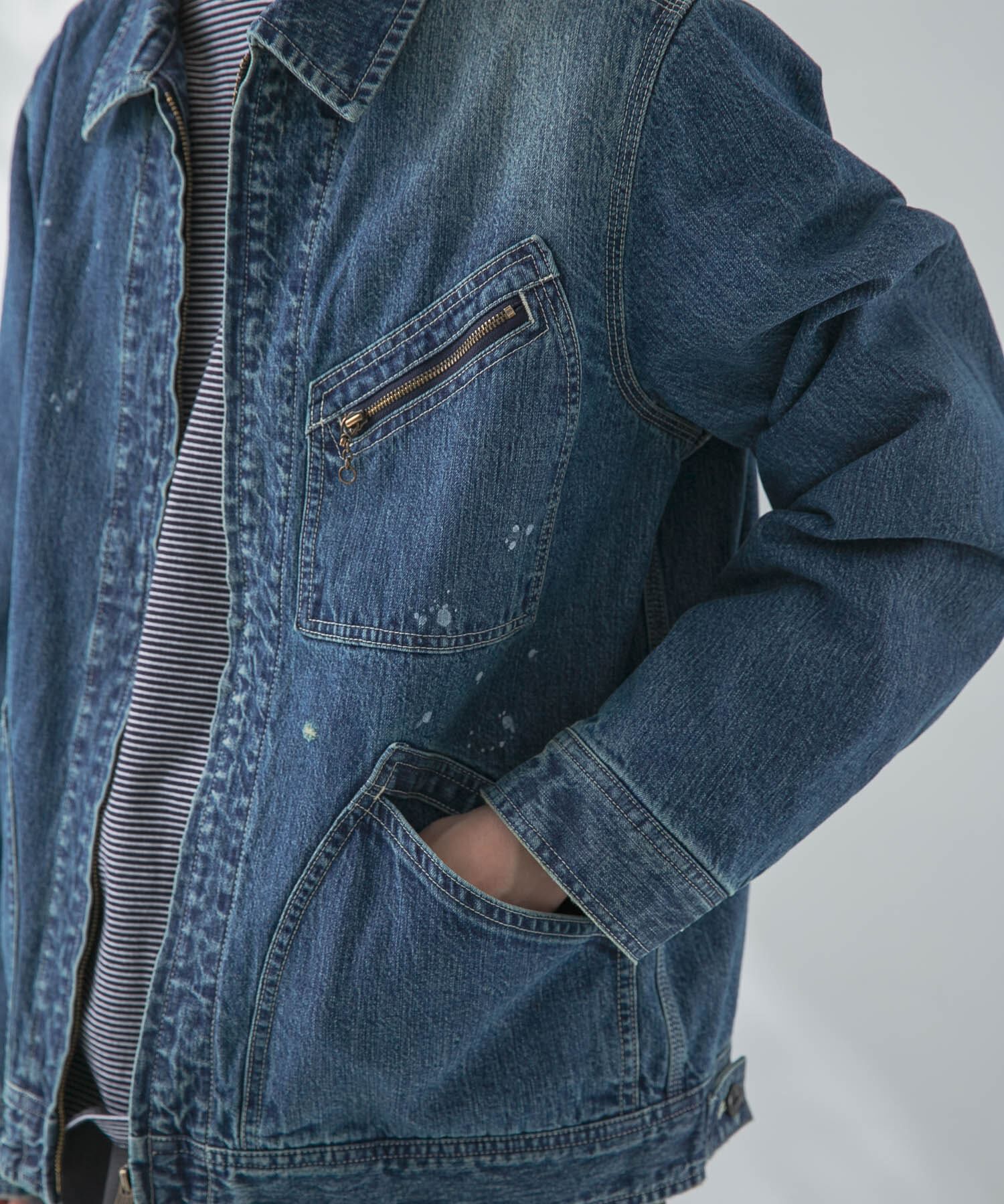 URBAN RESEARCH「new basic 10oz DENIM WORK JACKET」|デニムジャケット|