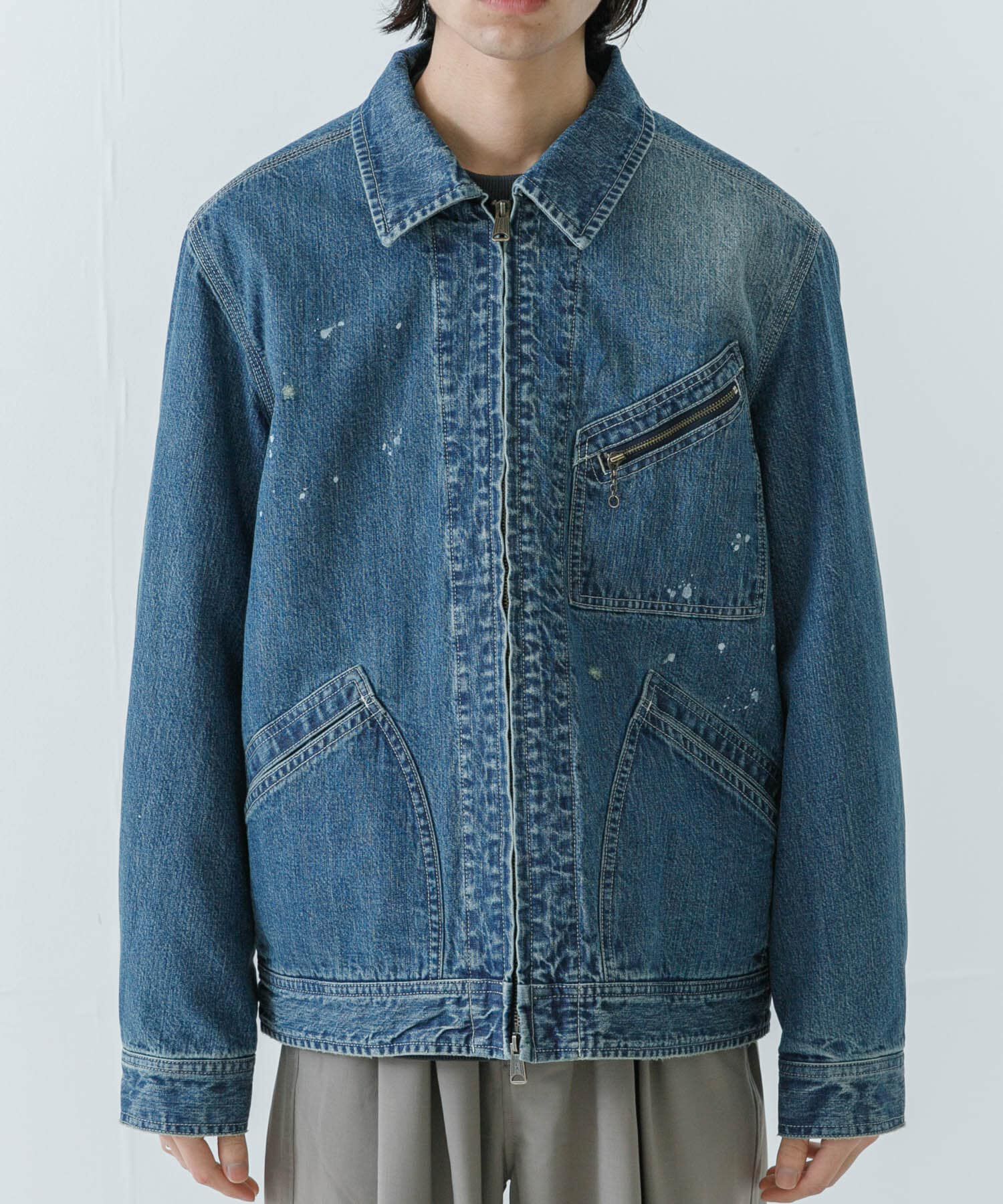 URBAN RESEARCH「new basic 10oz DENIM WORK JACKET」|デニムジャケット|