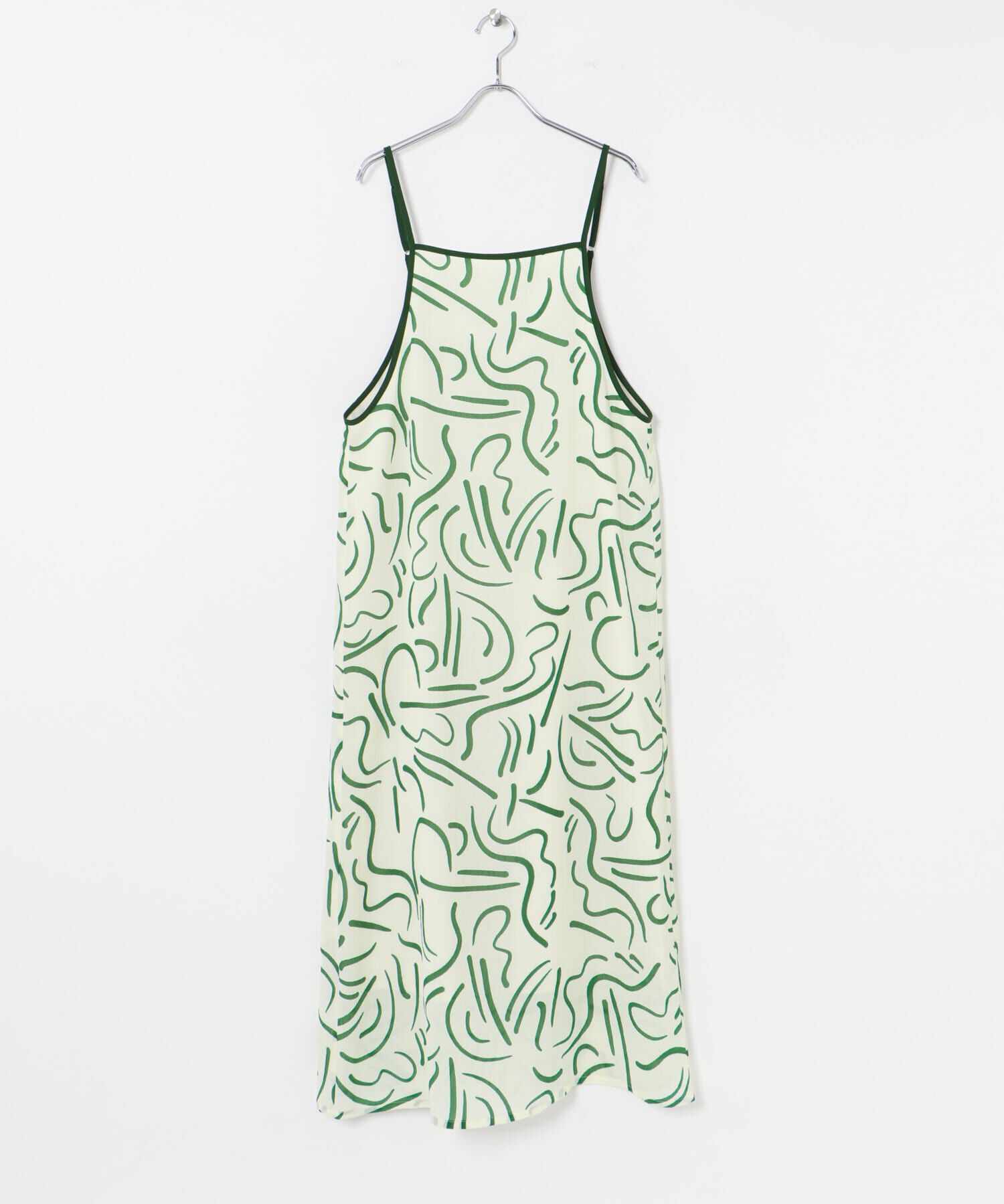 URBAN RESEARCH「『イージーケア』ドローイングアートプリントワンピース」|ワンピース|